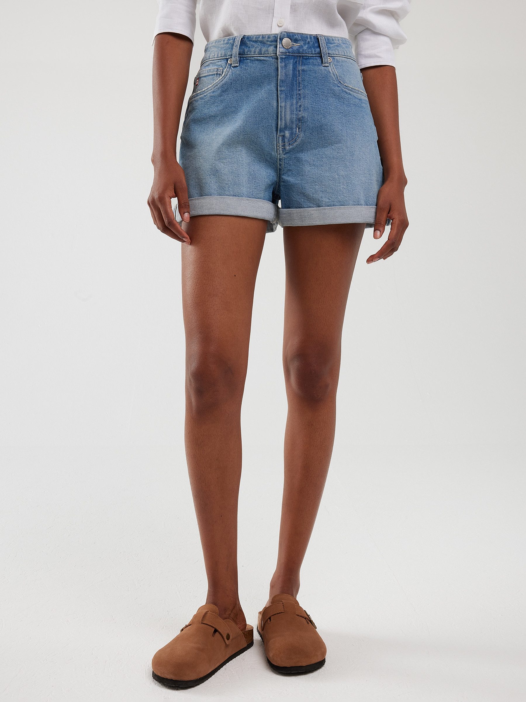 BIG STAR Shorts AYAKO hohe Leibhöhe günstig online kaufen