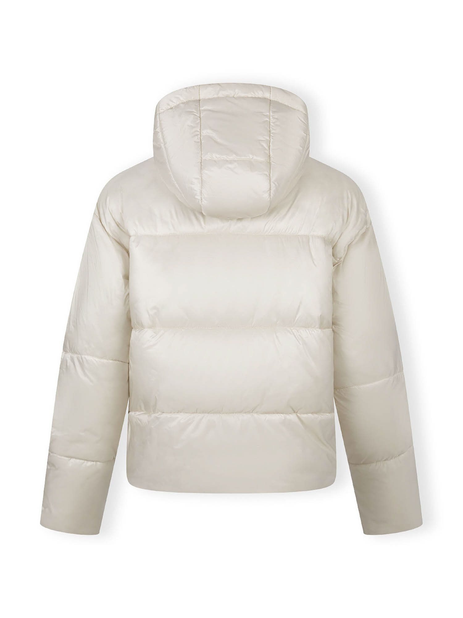 Respect Winterjacke Kurze Steppjacke mit Kapuze und Doppelverschluss (XS-XXL)