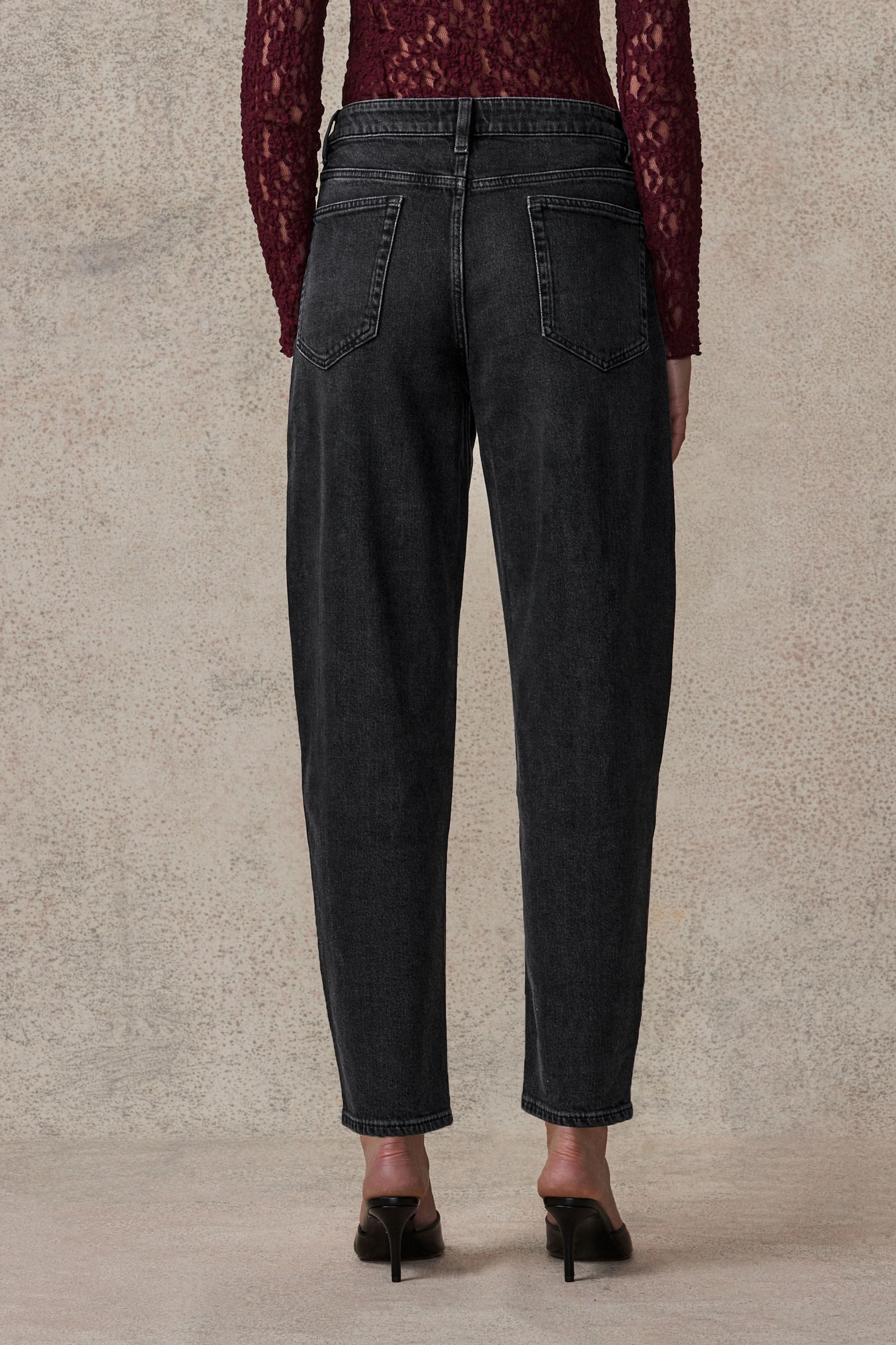 Next Weite Jeans Authentic Jeans mit Barrel-Schnitt (1-tlg) günstig online kaufen