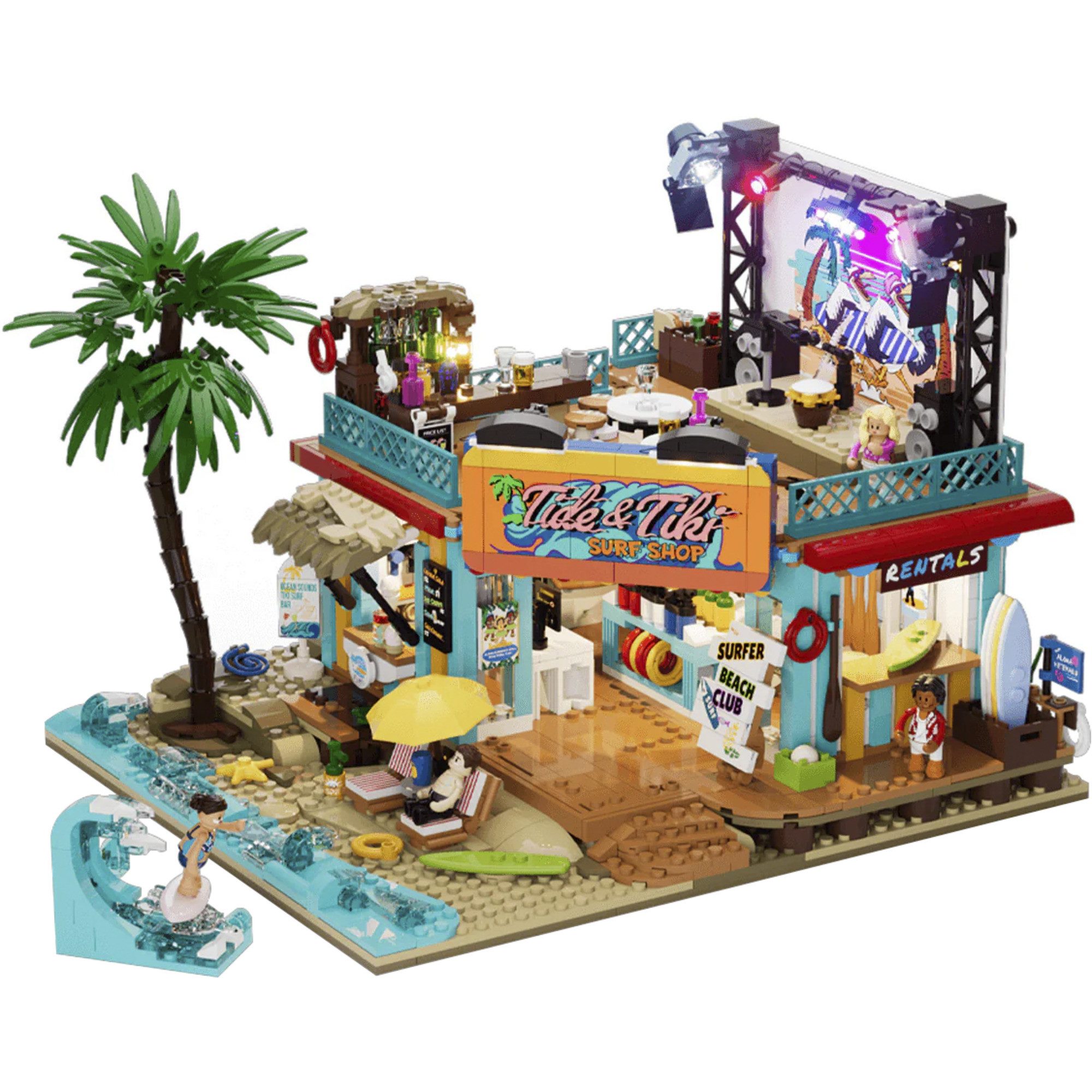 Lumibricks Lumibricks Surfshop, Konstruktionsspielzeug Spielbausteine