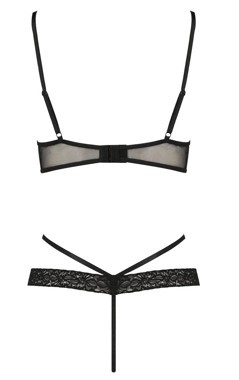 Passion Set: Bügel-BH und String, Dessous-Set