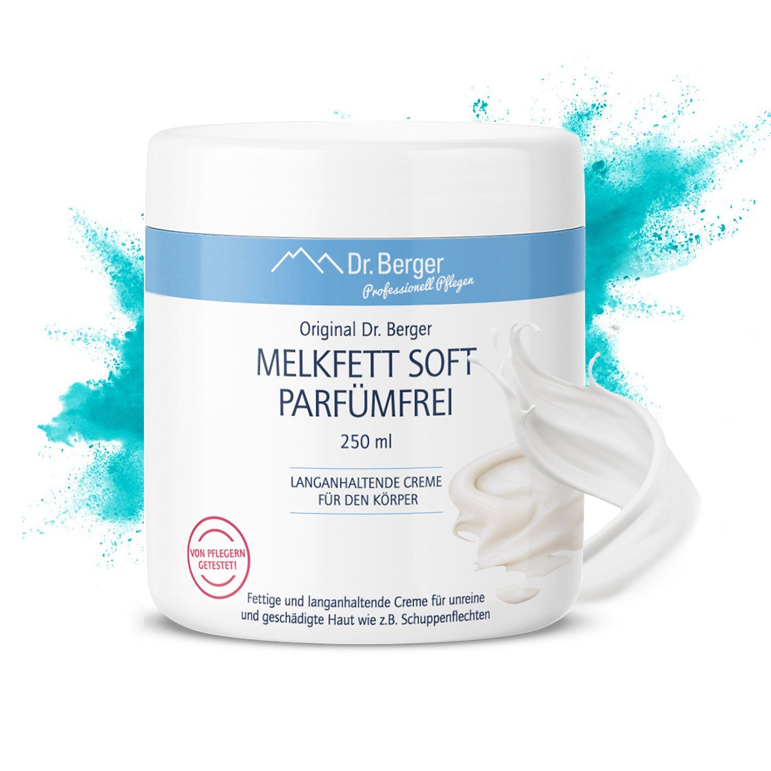 Hautcreme Original Dr. Berger Sensitives Melkfett Soft 250 ml Parfümfrei