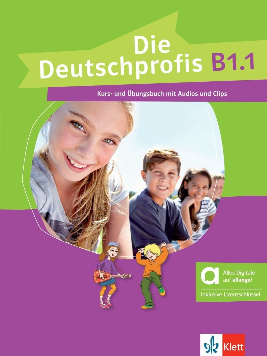 Die Deutschprofis B1.1 – Hybride Ausgabe allango Kurs- und Übungsbuch / diverse, Kurs- und Übungsbuch mit Audios und Clips inklusive Lizenzschlüssel allango (24 Monate)