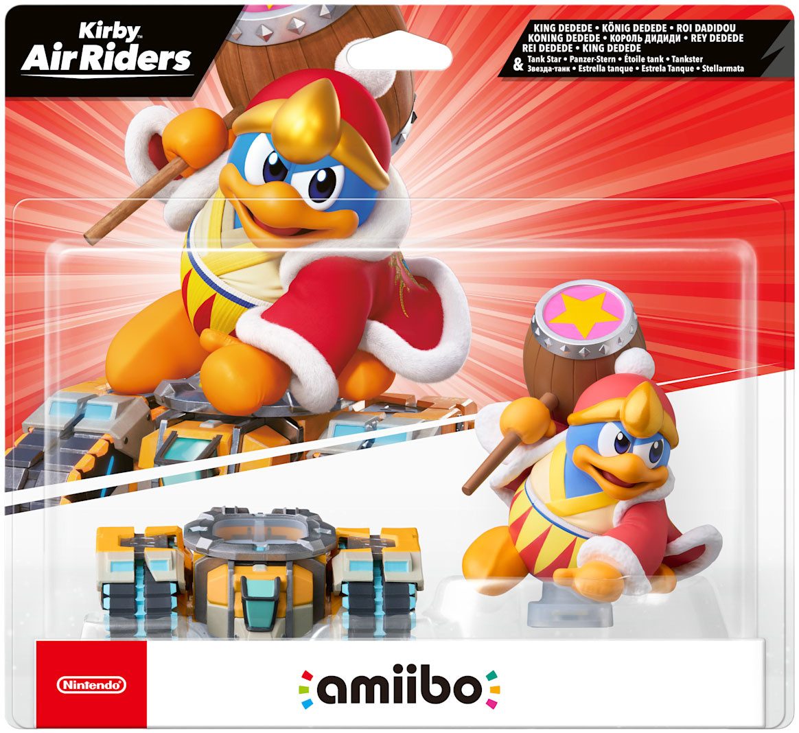 Nintendo Switch Spielfigur amiibo König Dedede & Panzer-Stern (Kirby Air Riders)