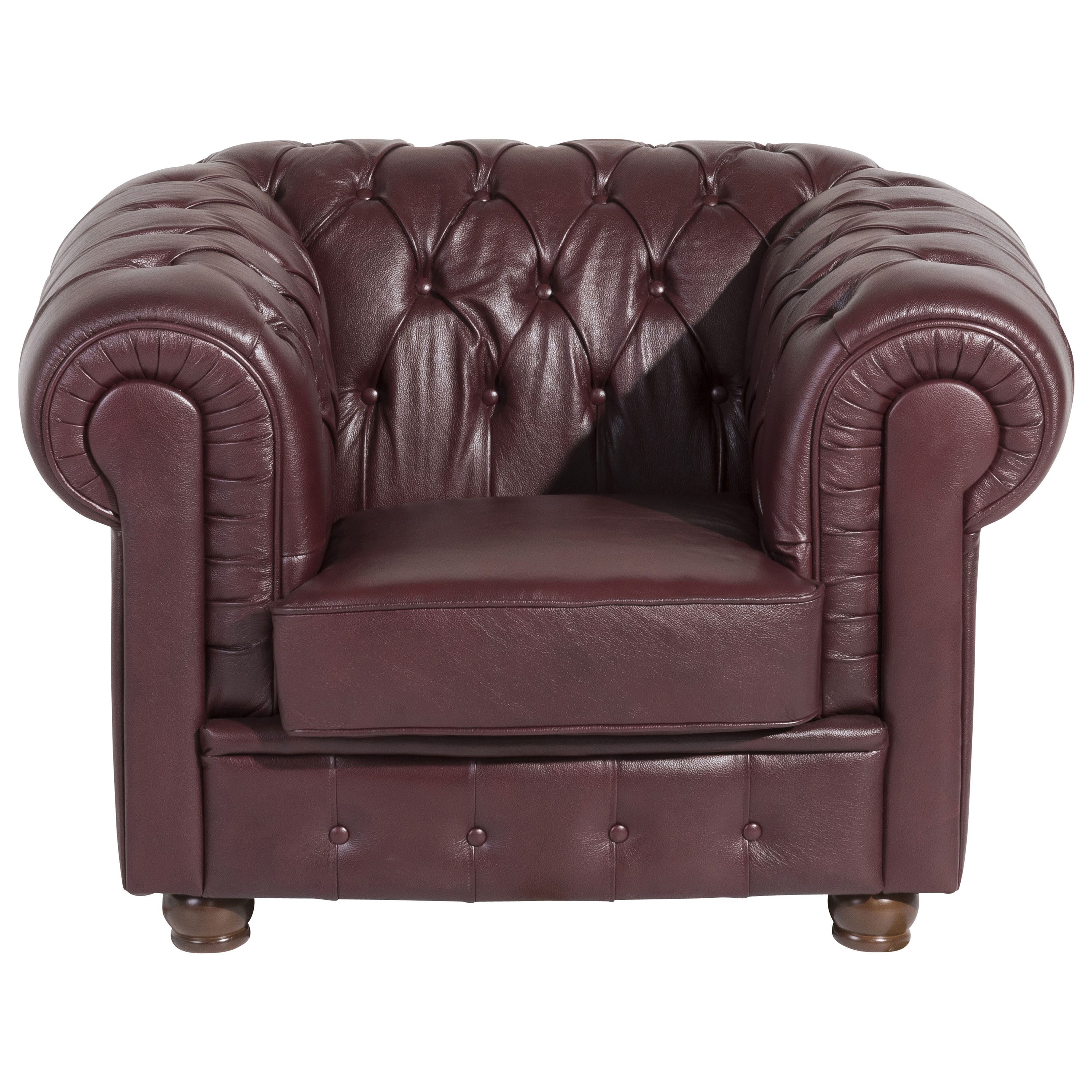 Max Winzer® Chesterfield-Sessel Bridgeport, mit edler Knopfheftung, geschwungene Armlehnen