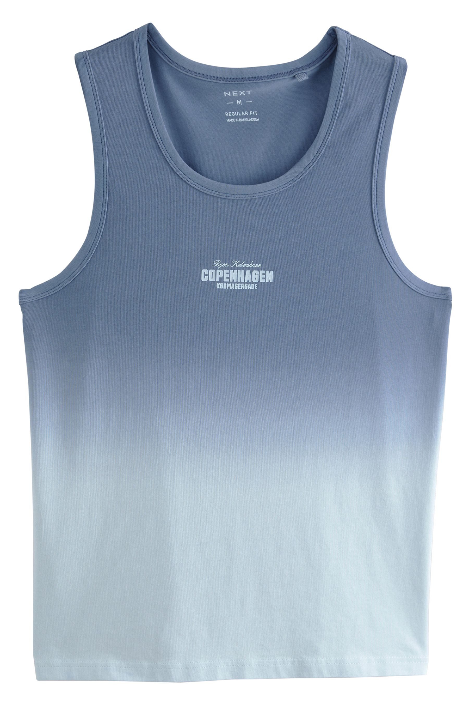 Next Trägertop Trägerhemd mit Batikmuster aus 100 % Baumwolle (1-tlg)