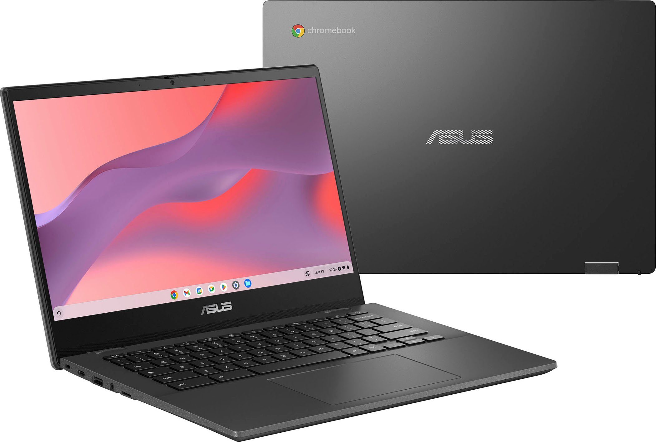 Chromebook Asus GB Full 510, (35,6 MediaTek SSD, cm/14 HD MC2, Zoll, 128 Mali-G52 CM1402CM2A-EK0135 Panel) Kompanio