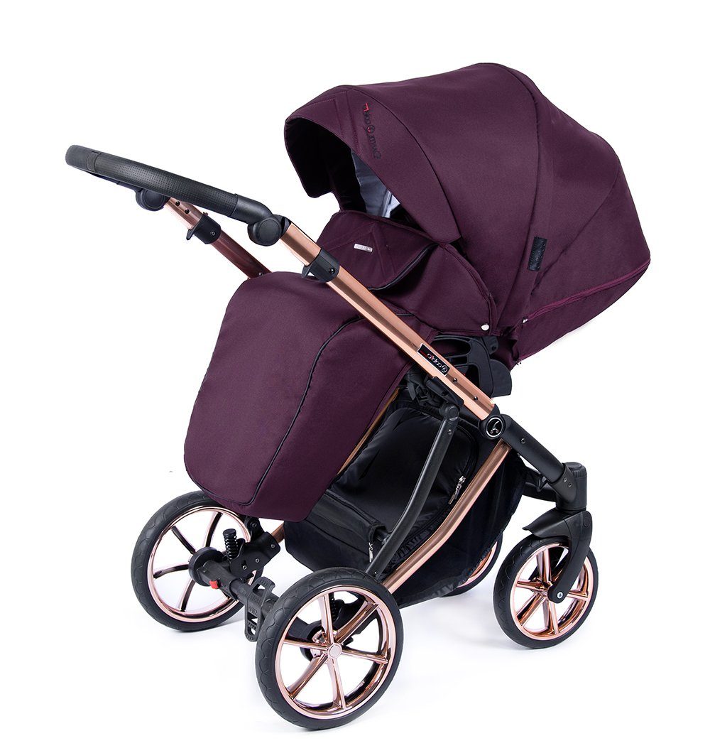 Coletto Kombi-Kinderwagen Dante 5 in 1 inkl. Sportsitz, Autositz, Iso und Zubehör in 12 Designs