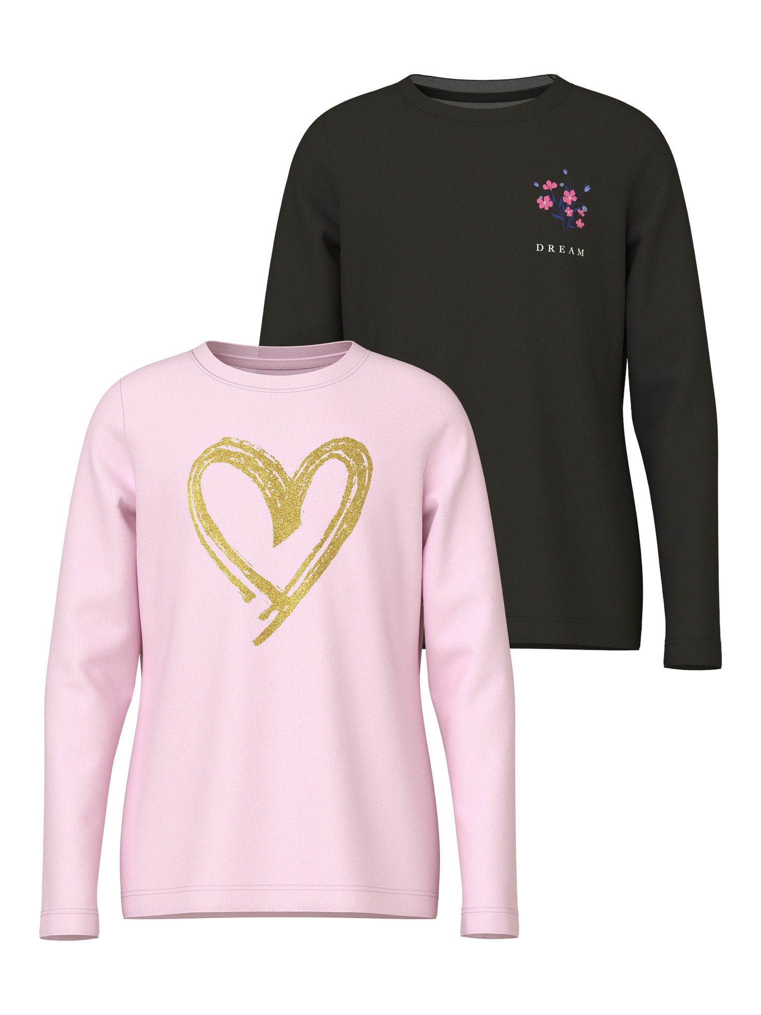 Name It Langarmshirt NKFOLISIA 2P LS günstig online kaufen