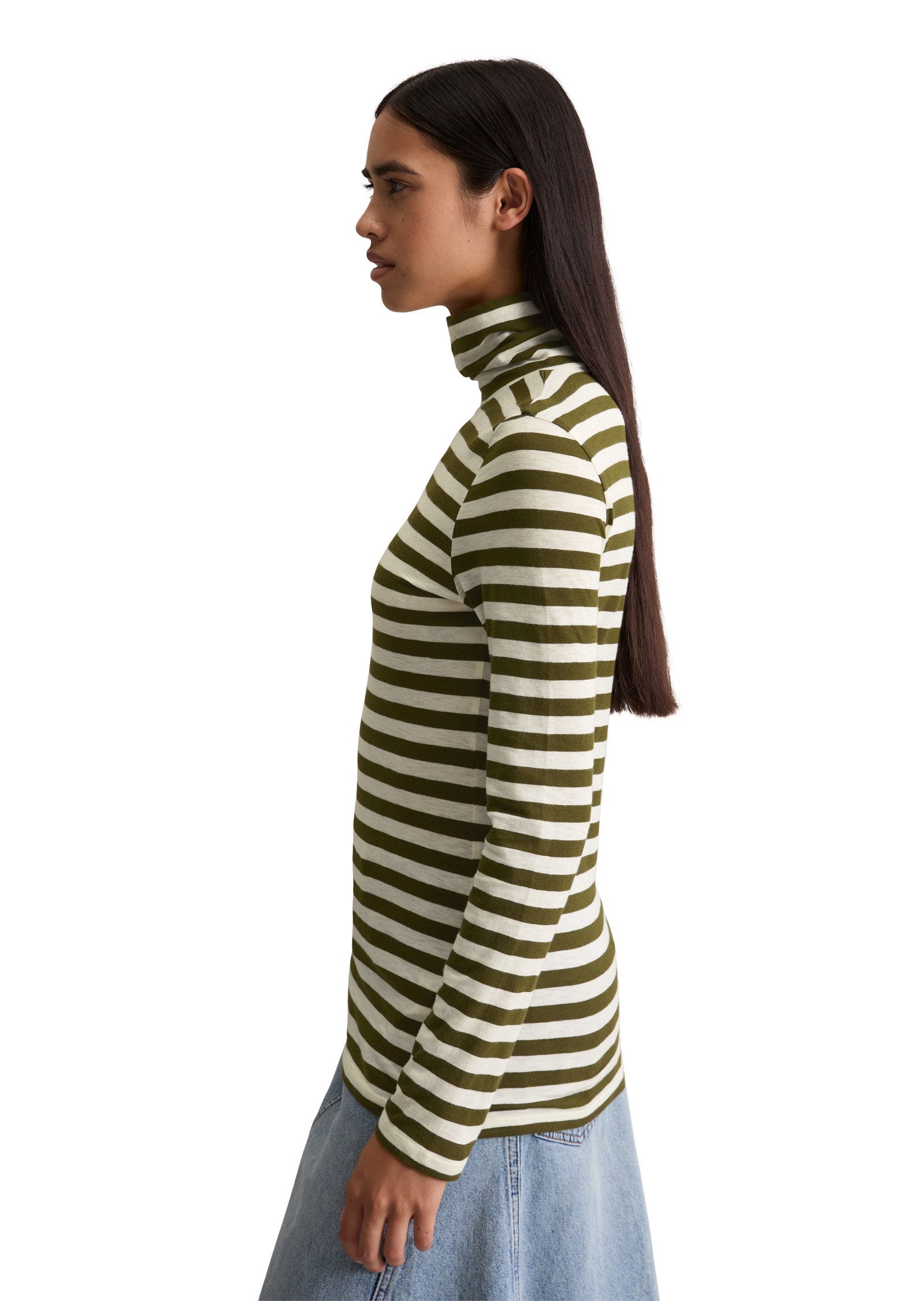 Marc O'Polo DENIM Langarmshirt aus Organic Cotton Jersey