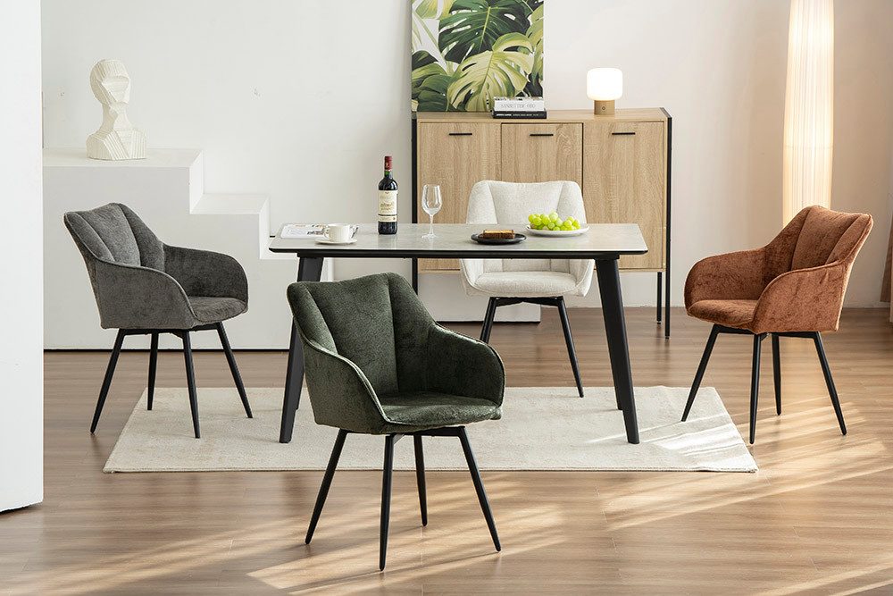 riess-ambiente Esszimmerstuhl AVIGNON rost braun / günstig online kaufen