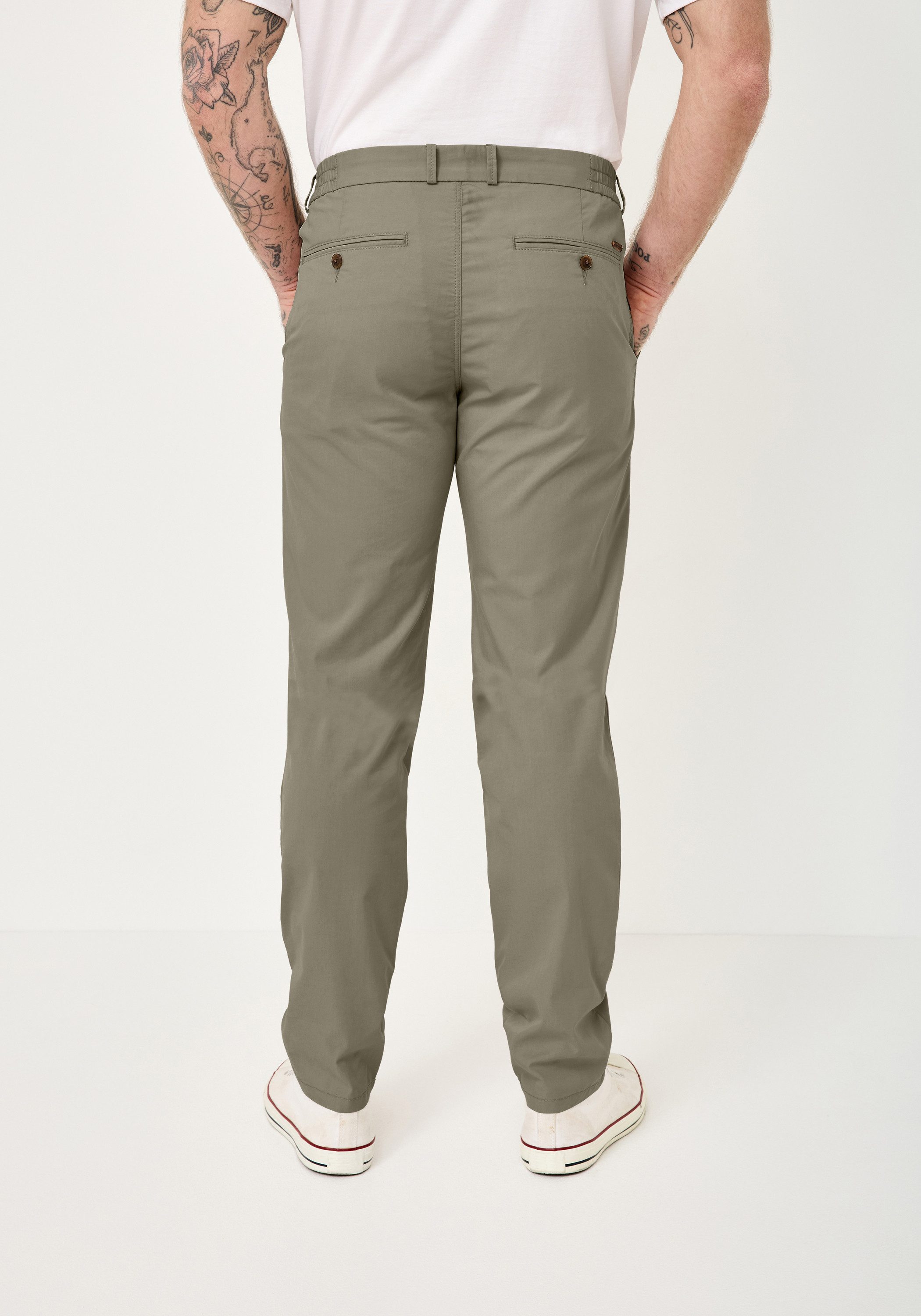 Redpoint Chinohose HALIFAX Moderne Chino mit elastischem Dehnbund und Stretch