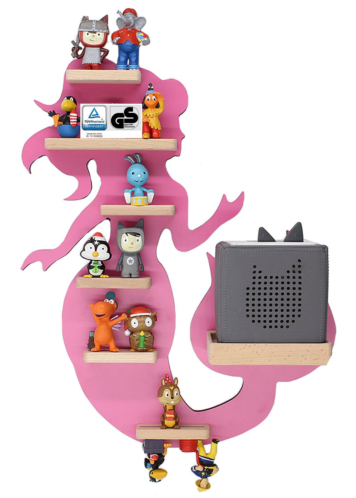 Boarti Wandregal Regal Meerjungfrau Kinder Toniebox Tonies Figuren günstig online kaufen