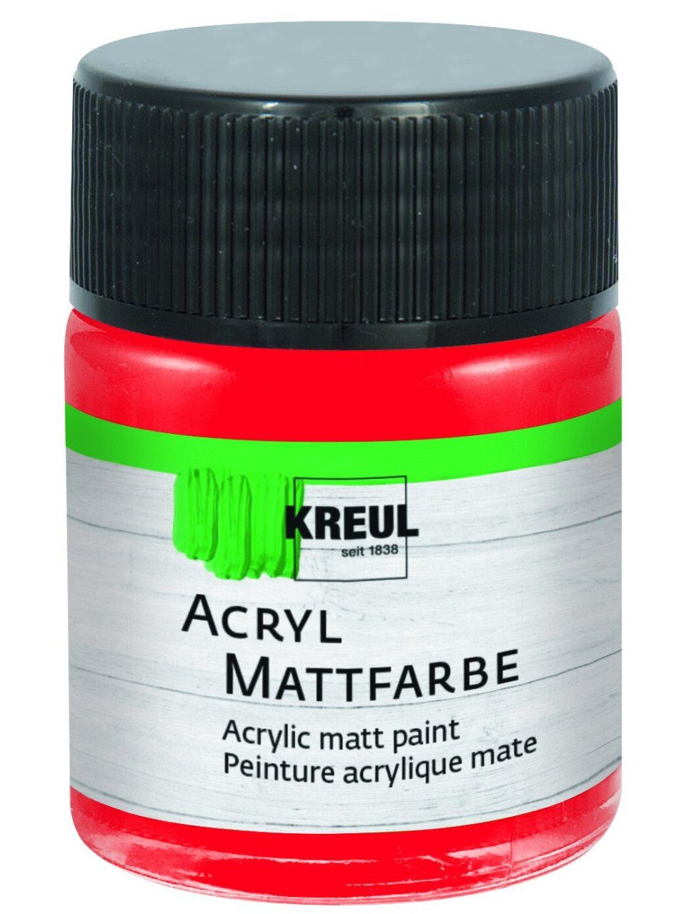 Kreul Künstlerstift Kreul Acryl Mattfarbe rot 50 ml