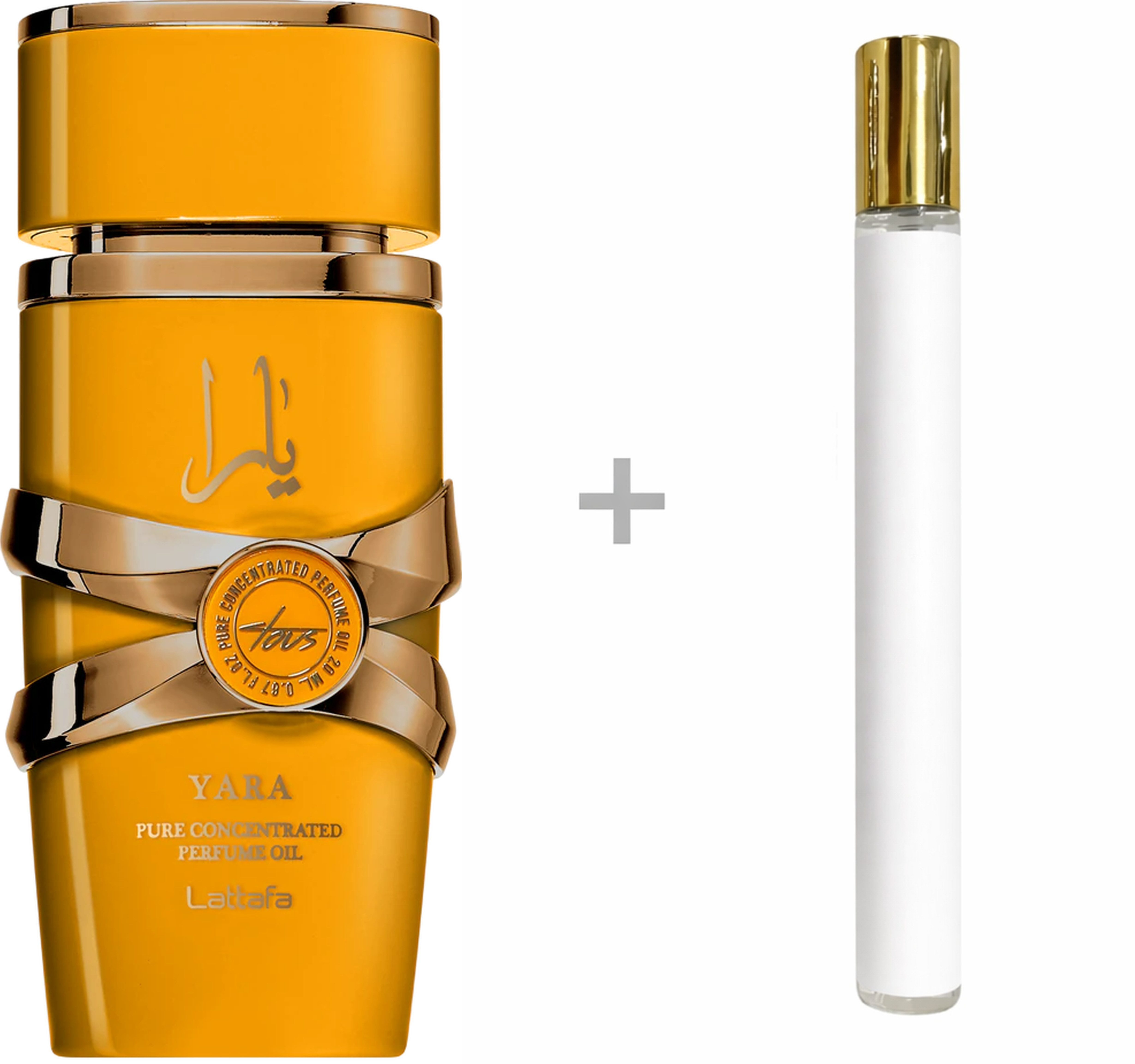Lattafa Duft-Set Yara Tous Damen EDP Spray + Reiseduft, LATTAFA, Damenparfüm, Eau de Parfum, Tropisch-fruchtiger Damenduft