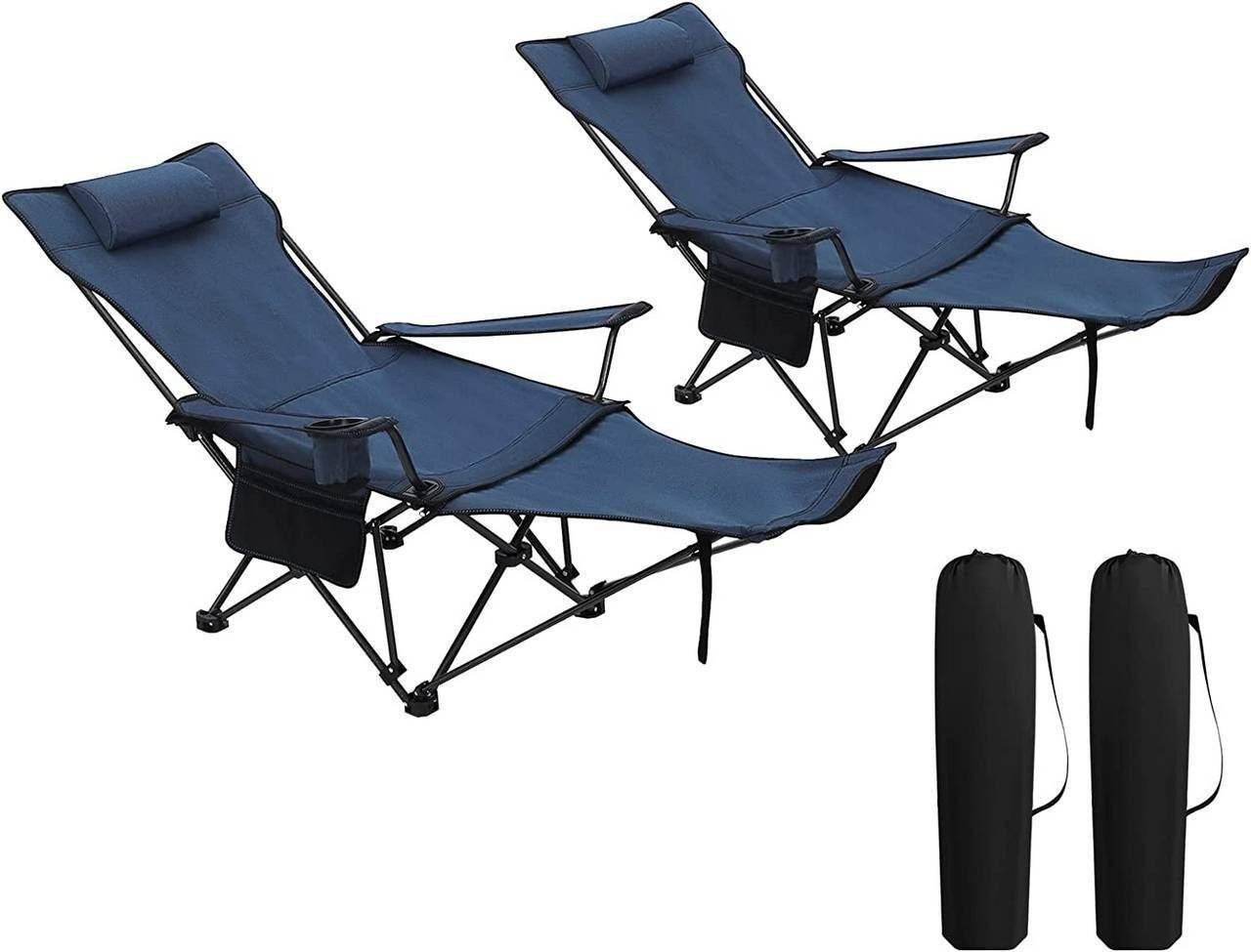 Woltu Campingstuhl (2 St), klappbar für günstig online kaufen