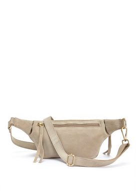 Elbsand Bauchtasche, aus Leder, Umhängetasche, Brusttasche, Schultertasche, Crossbody Bag