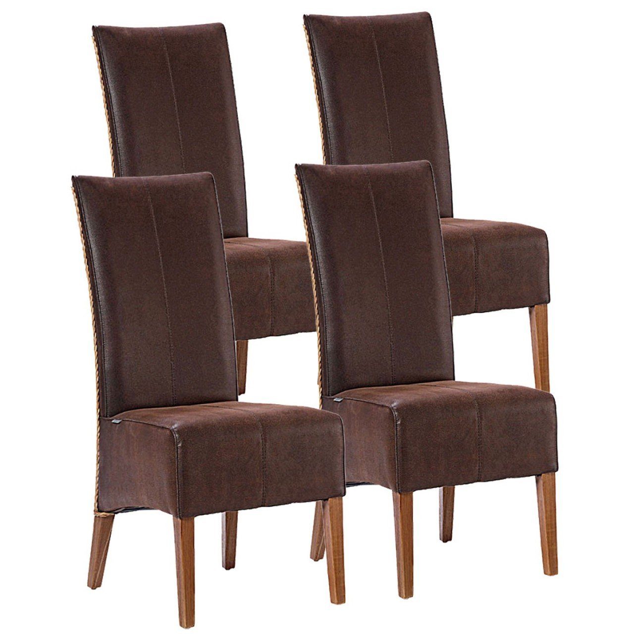 Stuhl Stück Set Sessel Sessel 4 Sitzplatz Antonio soma Soma Stühle, Sitzmöbel Polsterstühle Rattanstühle Esszimmer