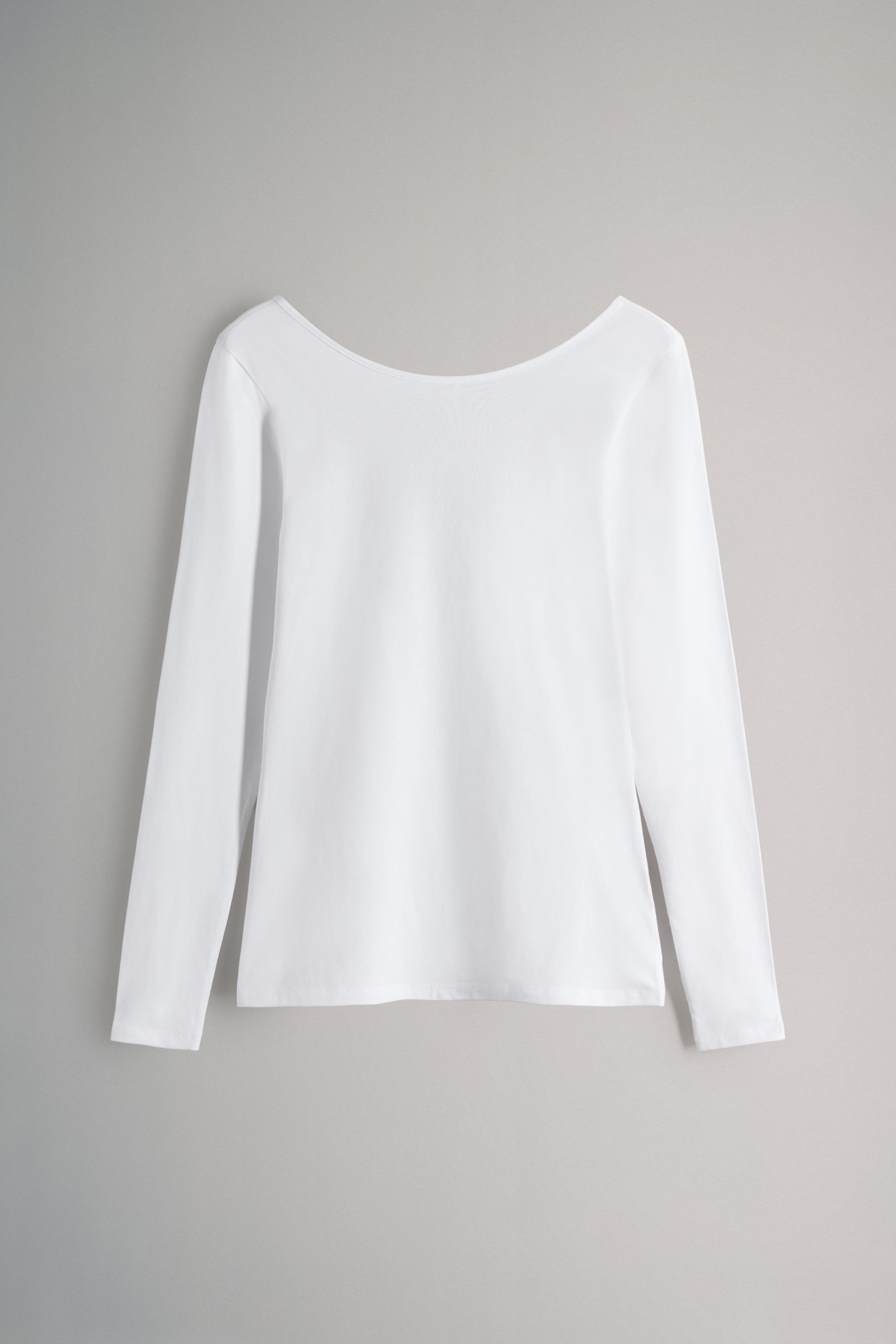 The Set Langarmshirt The Set Langarmshirts mit U-Rücken, 4er-Pack (4-tlg) günstig online kaufen