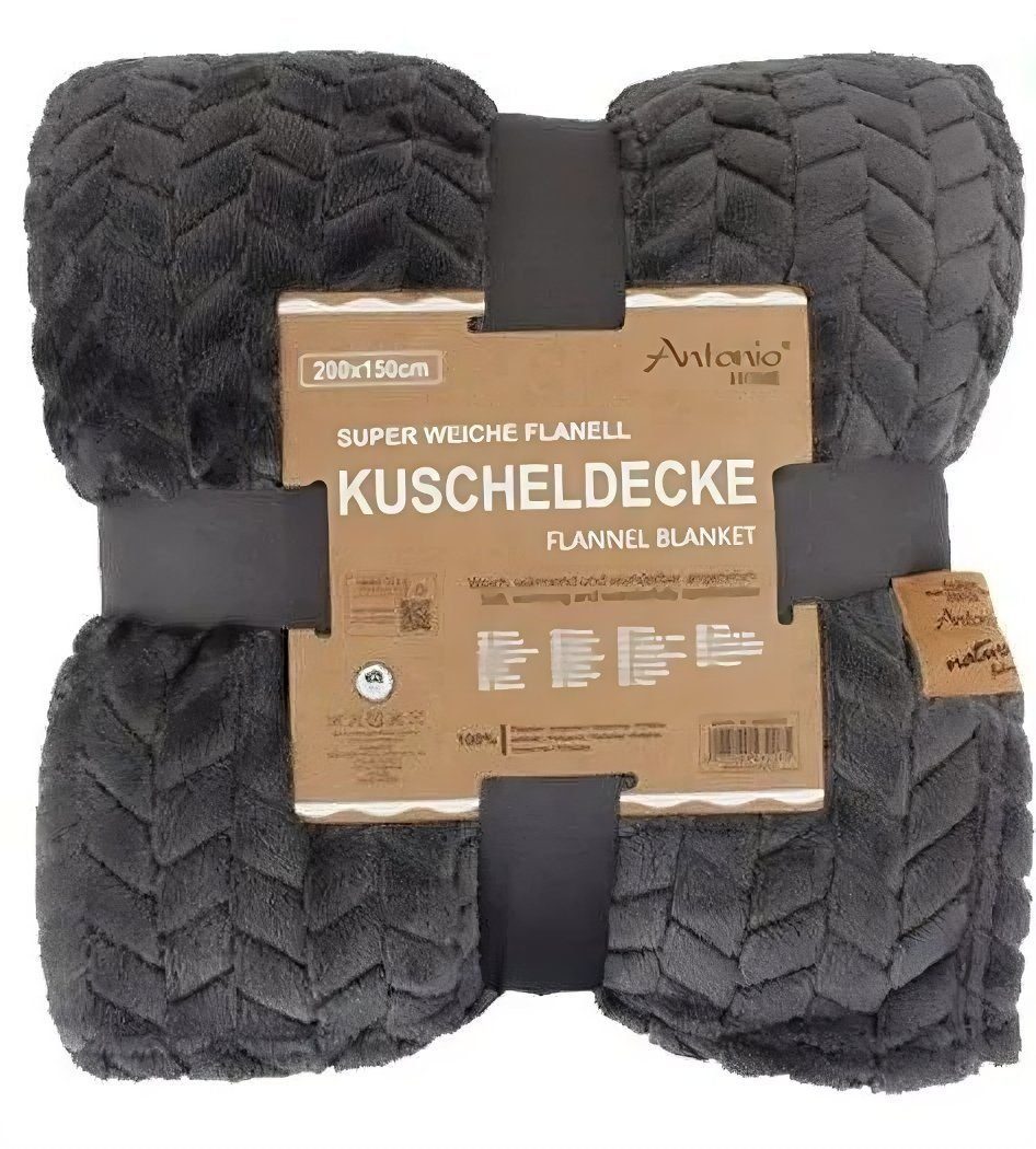 Wohndecke Jacquard Wohndecke » Kuscheldecke 150x200cm, günstig online kaufen