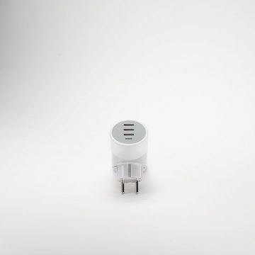 Agent C SWC 100 Spotlight Wallcharger, Ambiente Licht & Schnellladegerät USB-Ladegerät