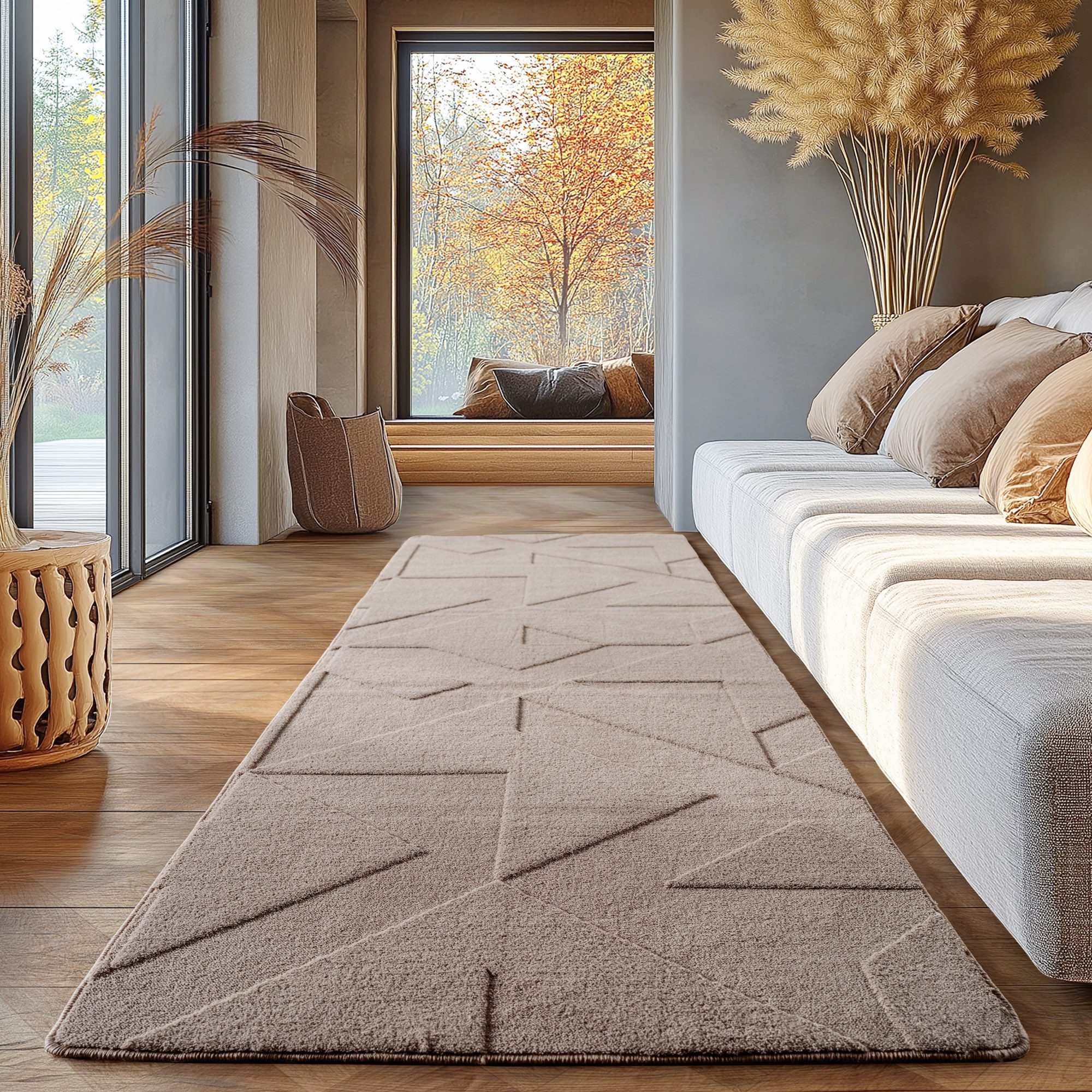 SIMPEX24 Designteppich Unicolor - Einfarbig, Rechteckig, günstig online kaufen