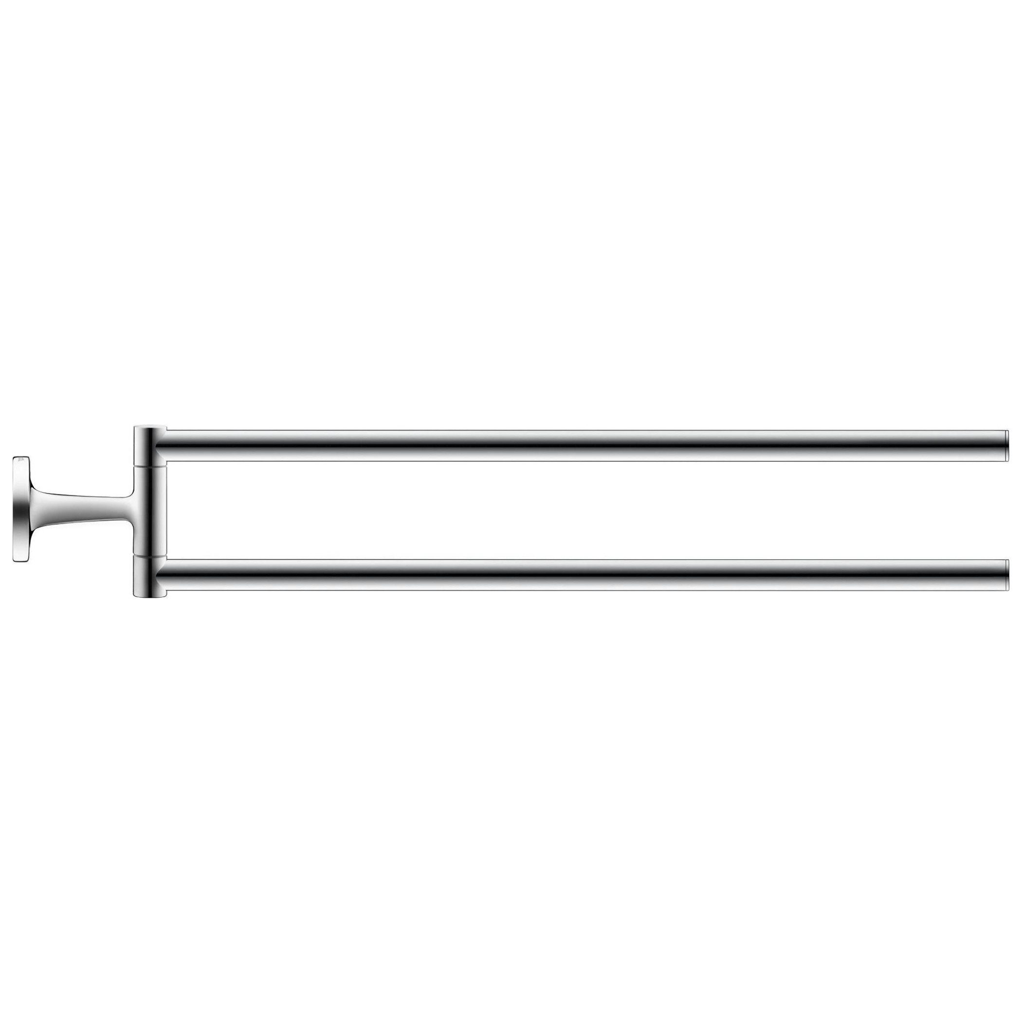 Badaccessoire-Set DURAVIT Handtuchhalter Starck T Chrom 2-armig schwenkbar 465mm