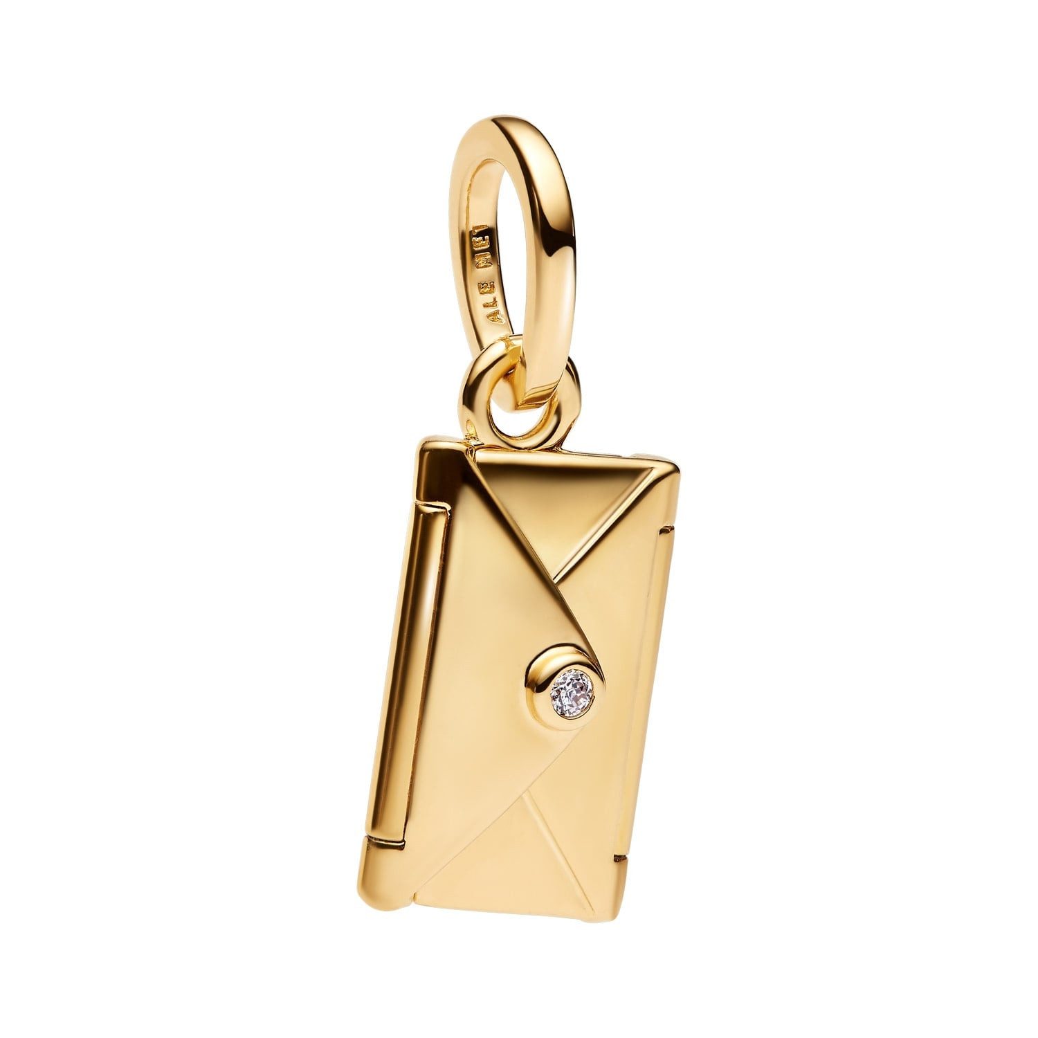 Pandora Kettenanhänger Charm-Briefumschlag Goldfarben