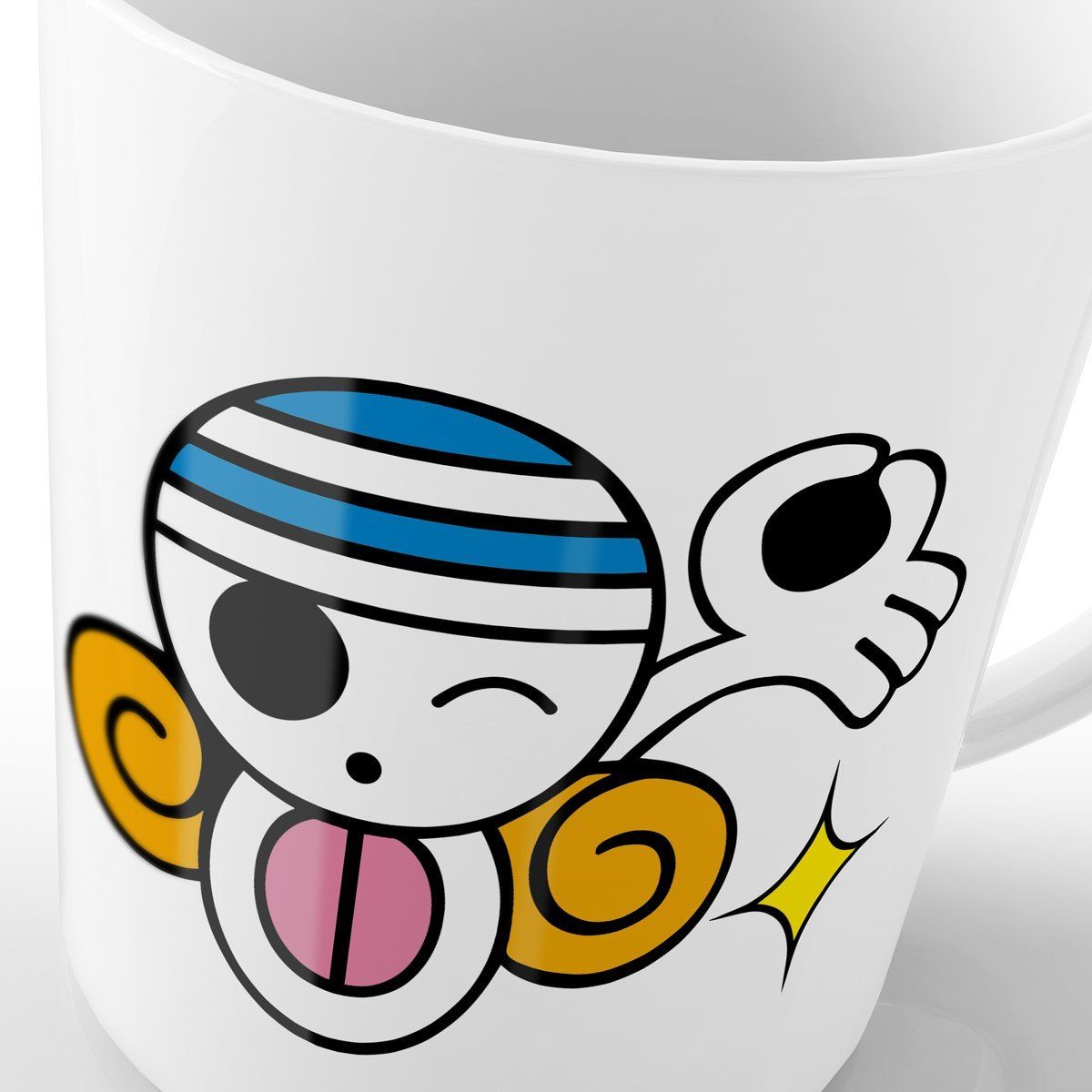 style3 Tasse, Keramik, Tasse japanisch Monkey Roger Flagge D. Nami piece Jolly Ruffy Kaffeebecher One