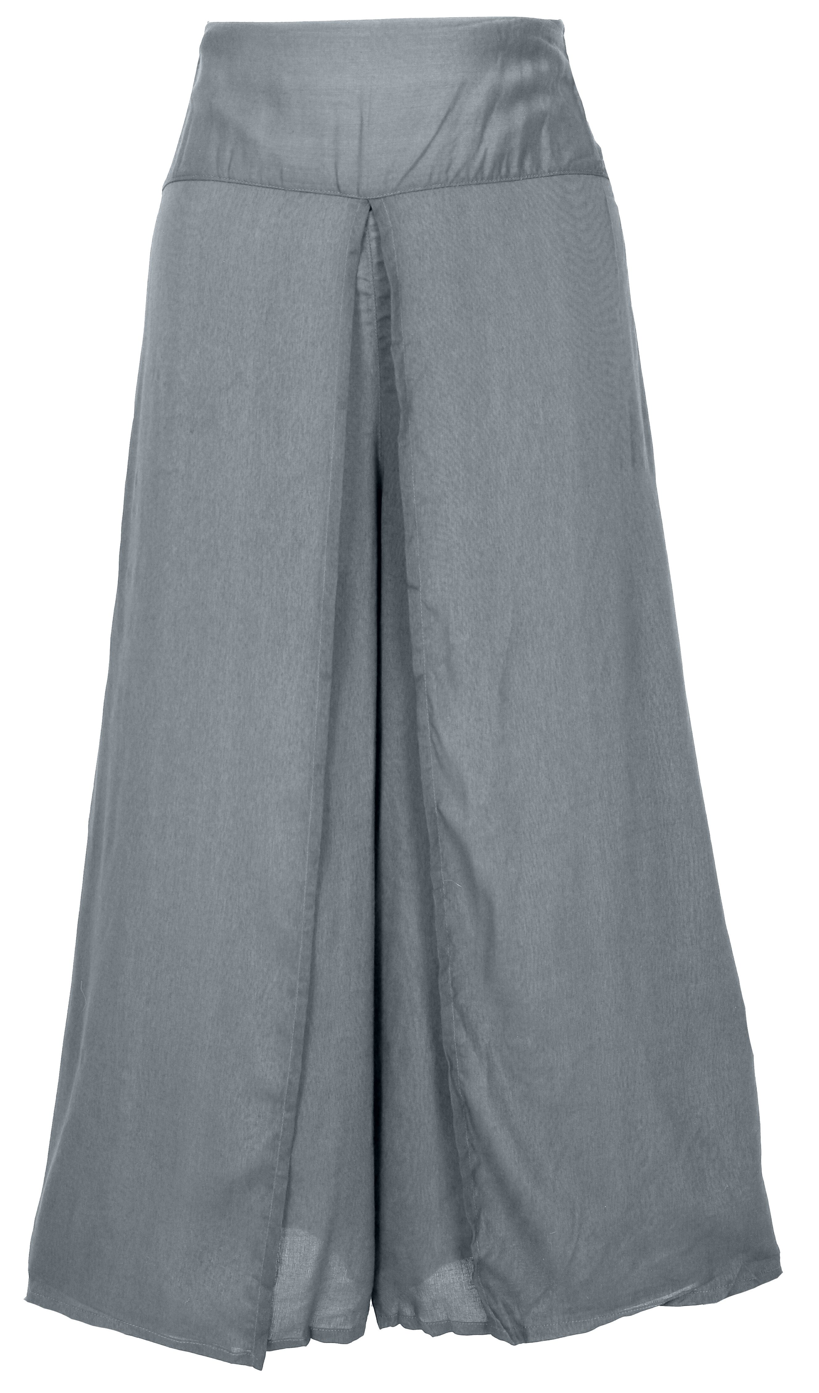 Guru-Shop Relaxhose Palazzohose, offene Boho Sommerhose, Hosenrock.. altern günstig online kaufen