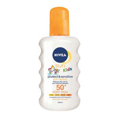 Nivea Sonnenschutzpflege Kinderspray SPF 50 Sun Kids Pure Sensitive Sonnenspray 200ml