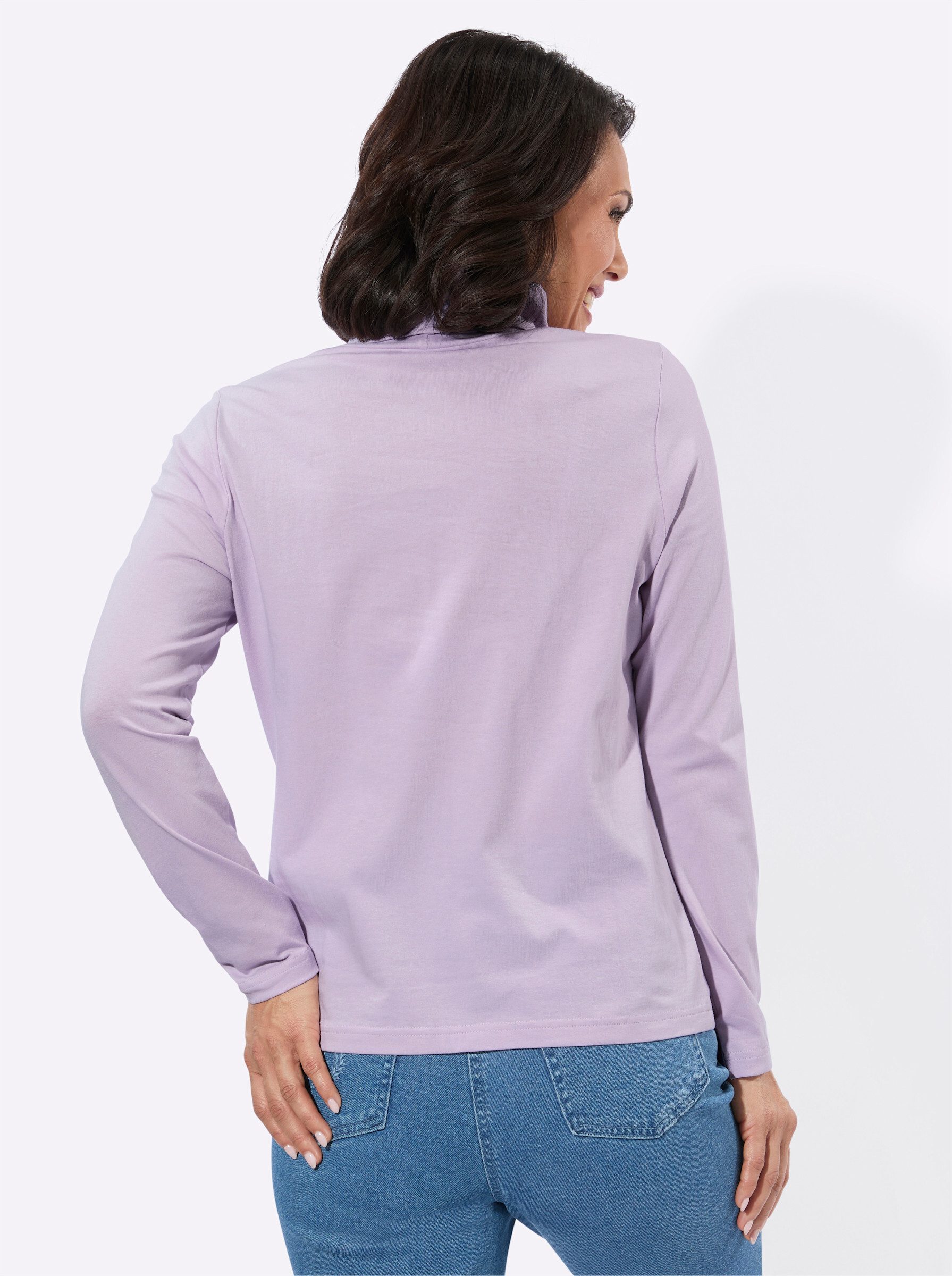 Witt T-Shirt Rollkragen-Shirt Langarm