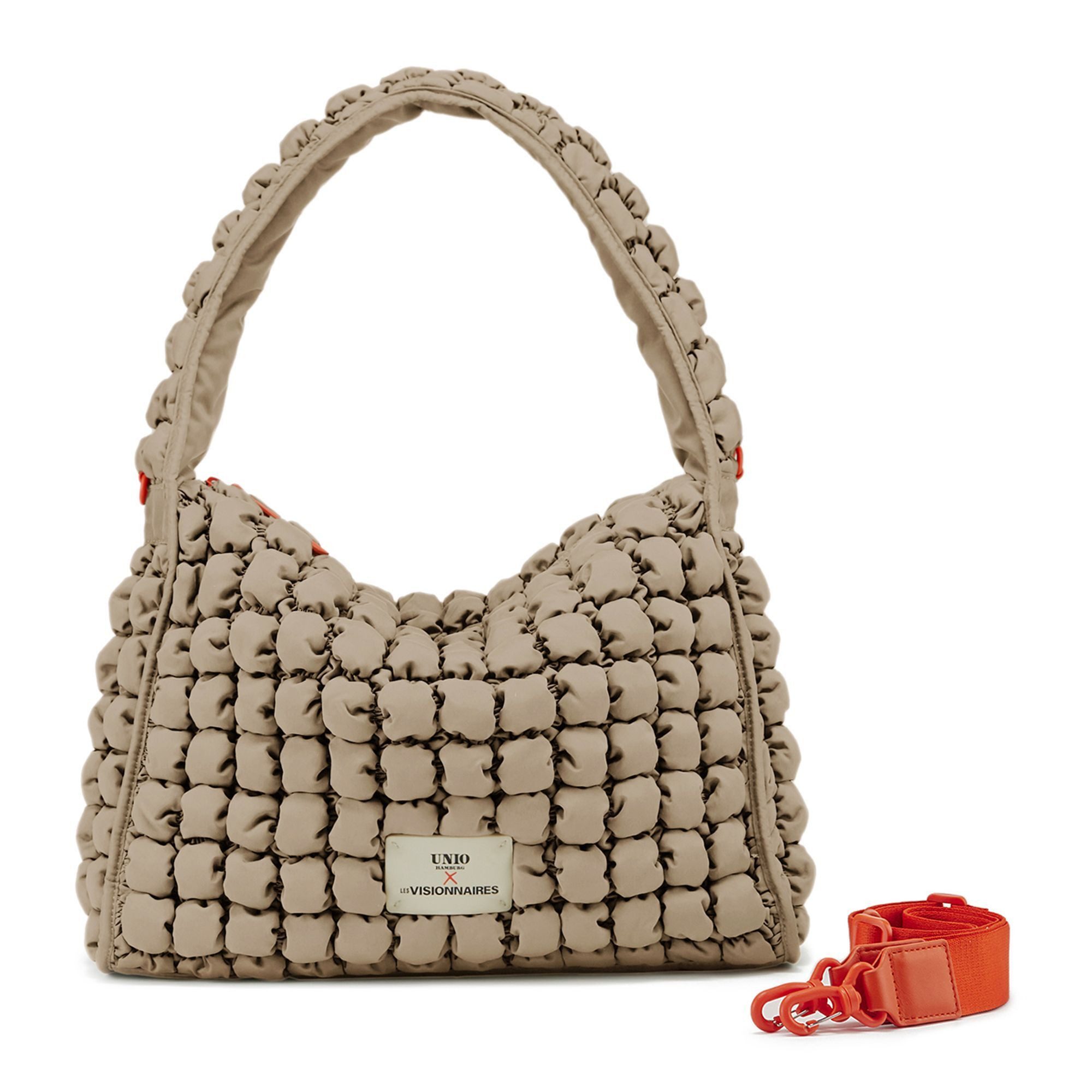 Les Visionnaires Schultertasche Unio Hobo, Polyester günstig online kaufen