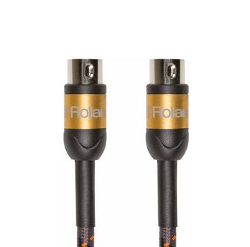 Roland Audio Roland RMIDI-G15 4,5m MIDI-Kabel Gold Serie Audio-Adapter Midi zu Midi