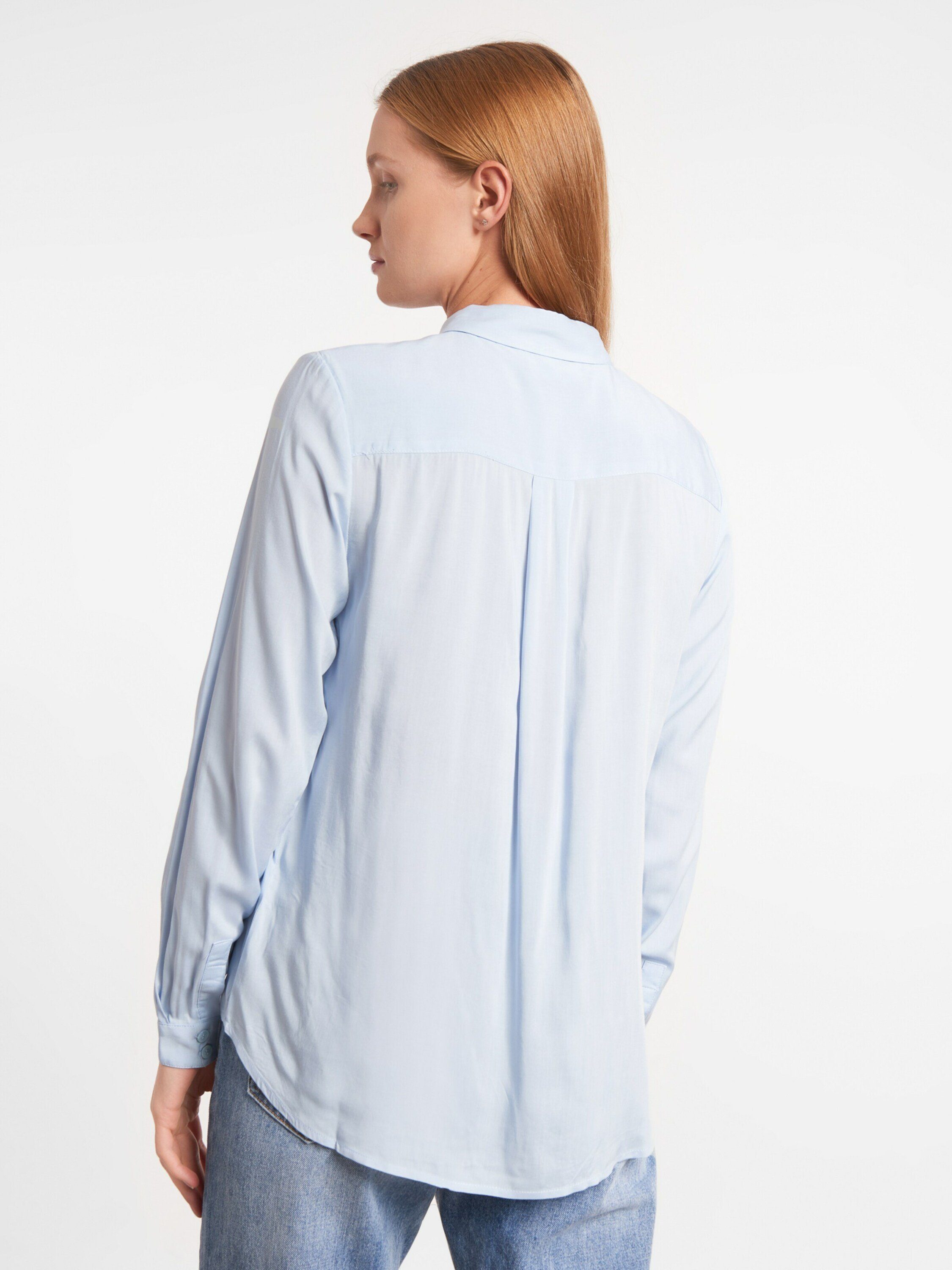 Soft Rebels Langarmbluse Freedom (1-tlg) Falten