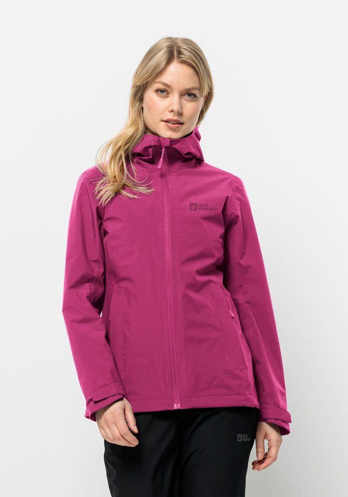 Jack Wolfskin Funktionsjacke "ROBURY 2L JKT W" mitKapuze günstig online kaufen