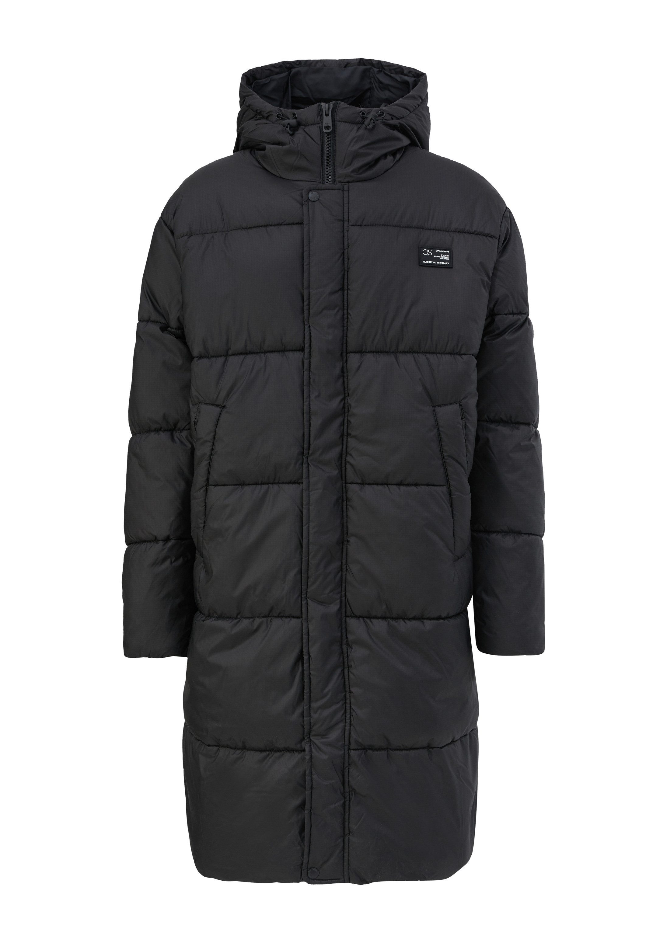 QS Wintermantel Outdoor-Mantel Wärmender Puffer Mantel im Loose Fit