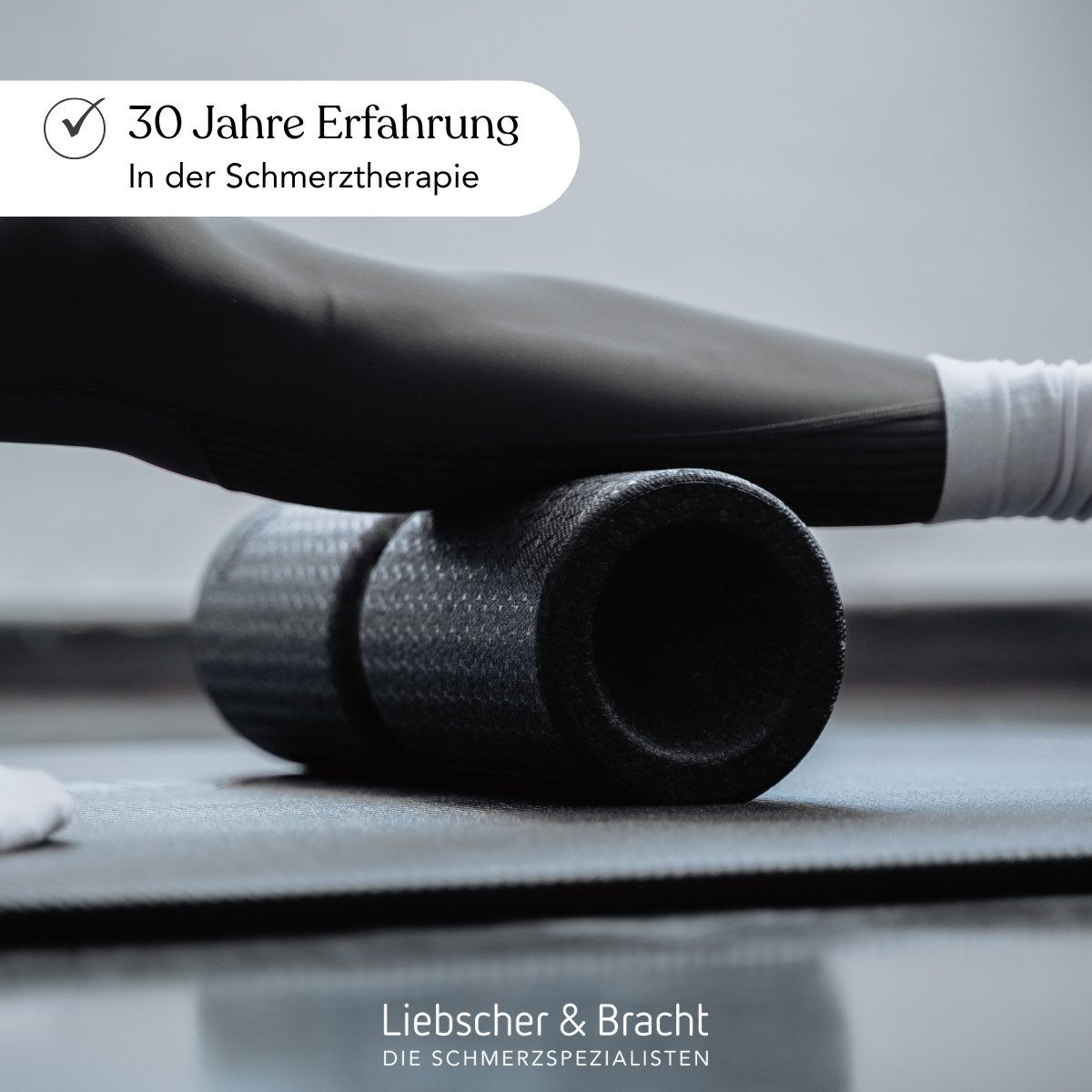Liebscher & Bracht Massagerolle Liebscher & Bracht Original MAXI-Rolle (1-tlg., Faszienrolle mit Umlaufrille), Massagerolle 38 cm Made in Germany