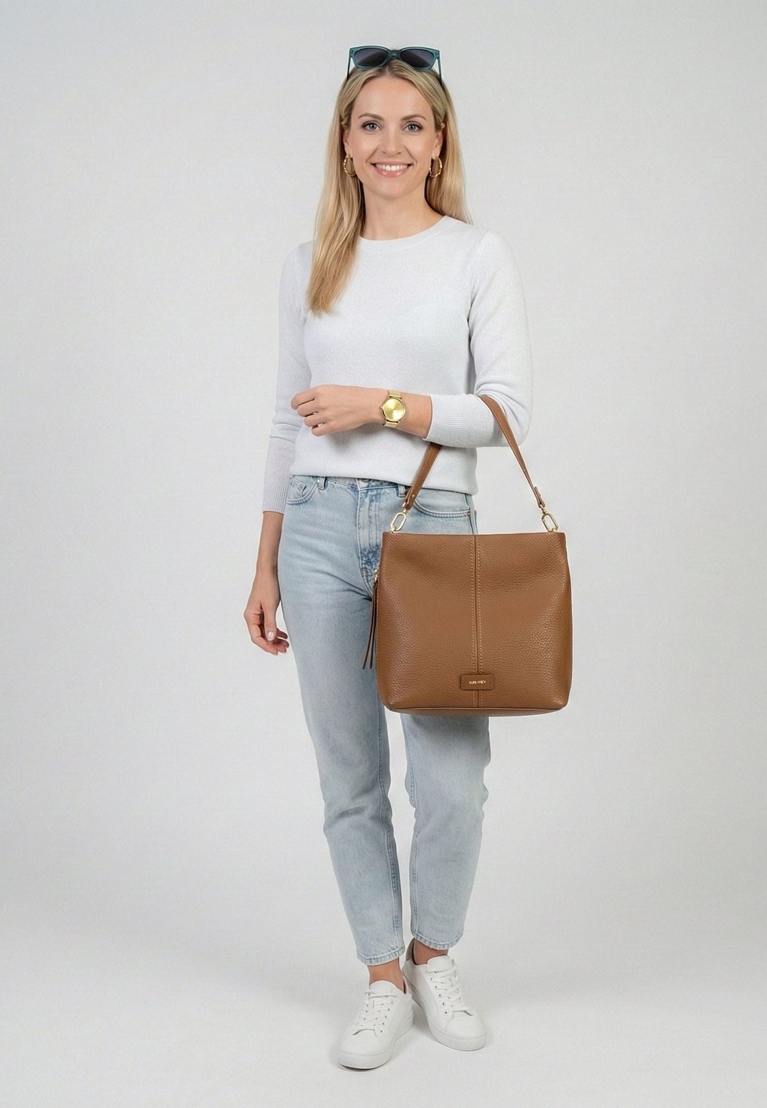 SURI FREY Beuteltasche SFY Gray