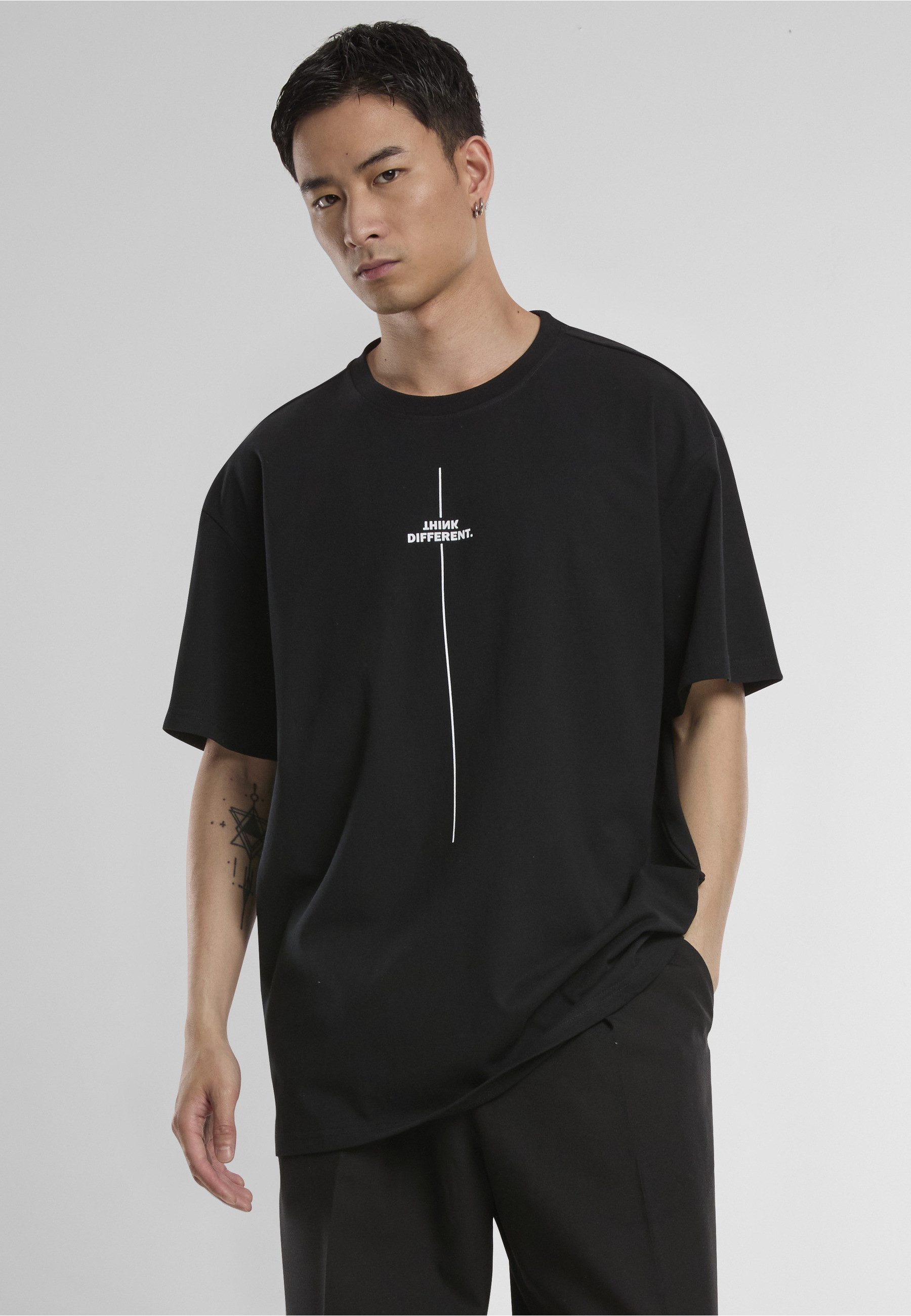 Merchcode T-Shirt Merchcode Herren Think Different Heavy Oversized Tee (1-tlg)