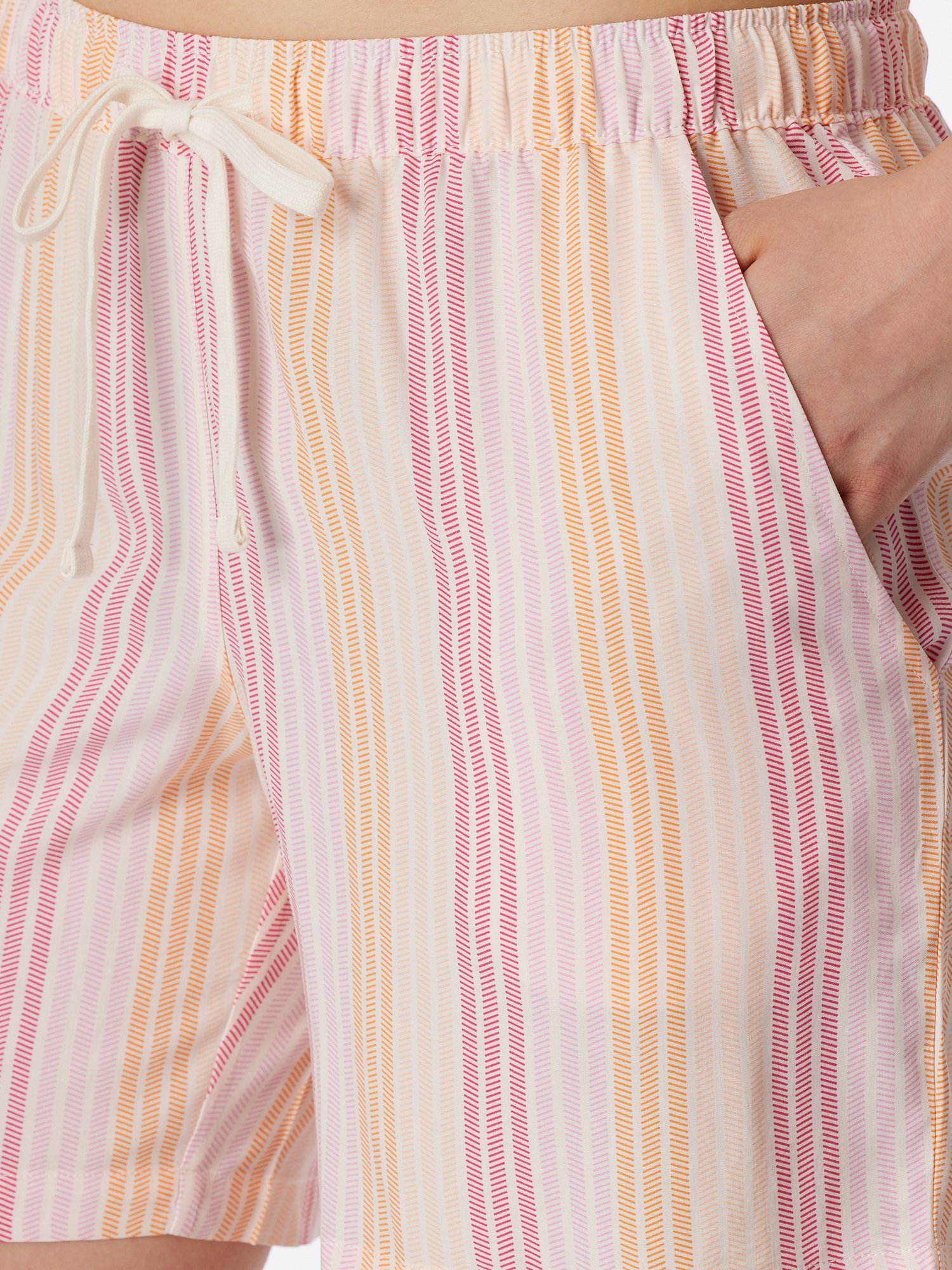 Schiesser Pyjamashorts Mix Relax schlaf-hose pyjama schlafmode
