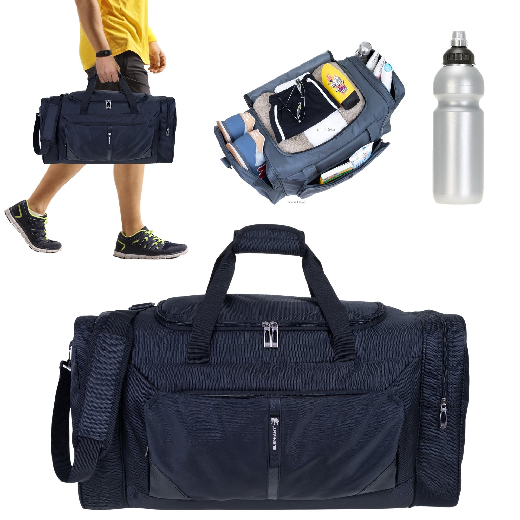 ELEPHANT Sporttasche Reisetasche Sport Tasche Sauna günstig online kaufen