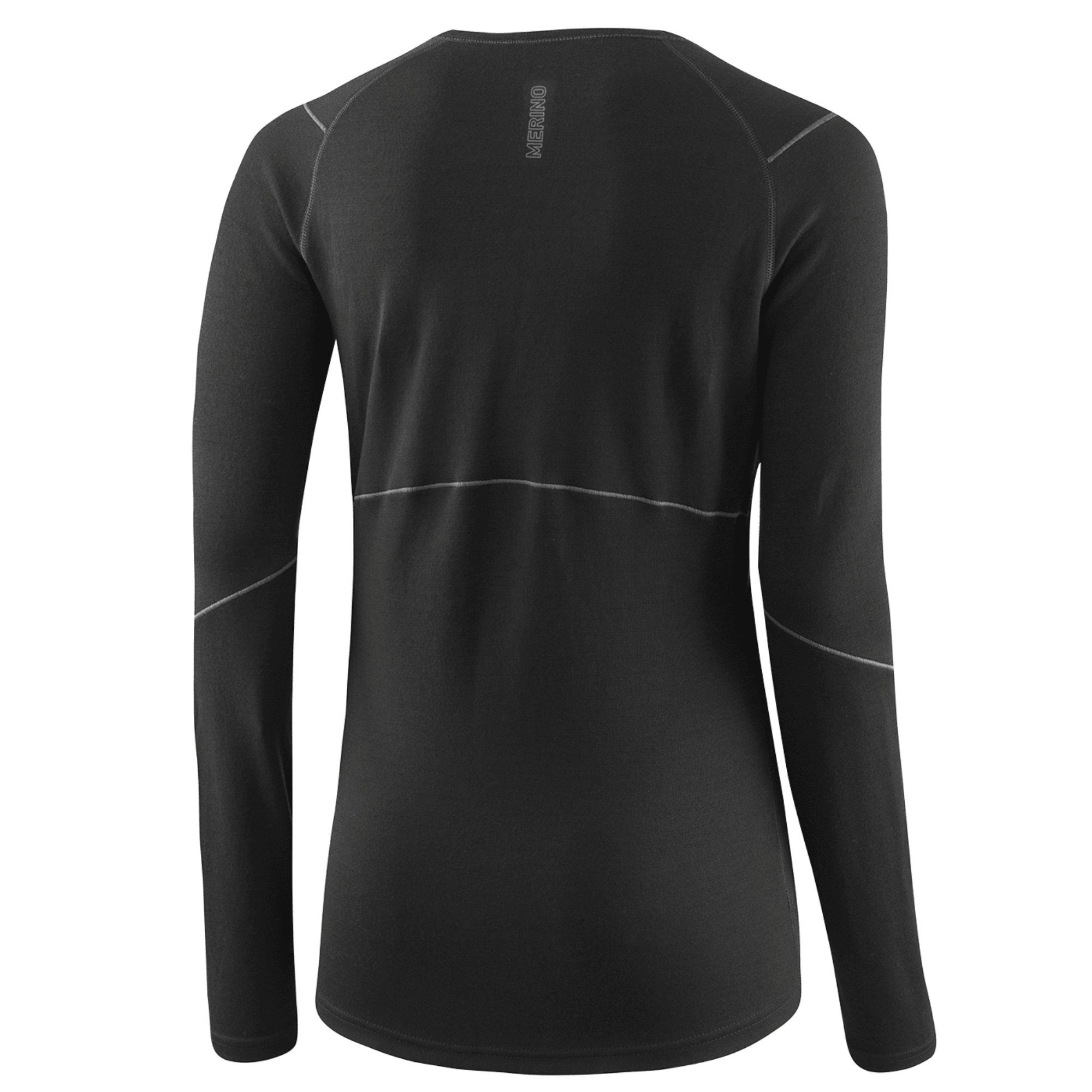 Löffler Funktionsunterhemd Transtex Merino Shirt L/S - Damen Langarm Unterhemd - schwarz