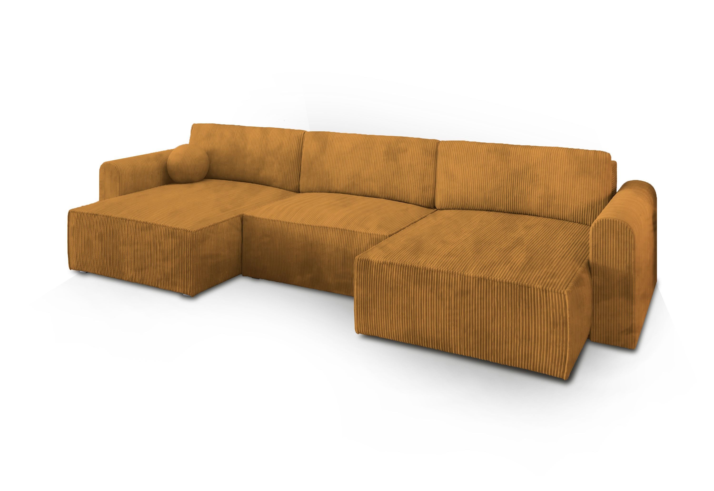 Masseno Ecksofa FENTO mit Schlaffunktion U-Form, günstig online kaufen