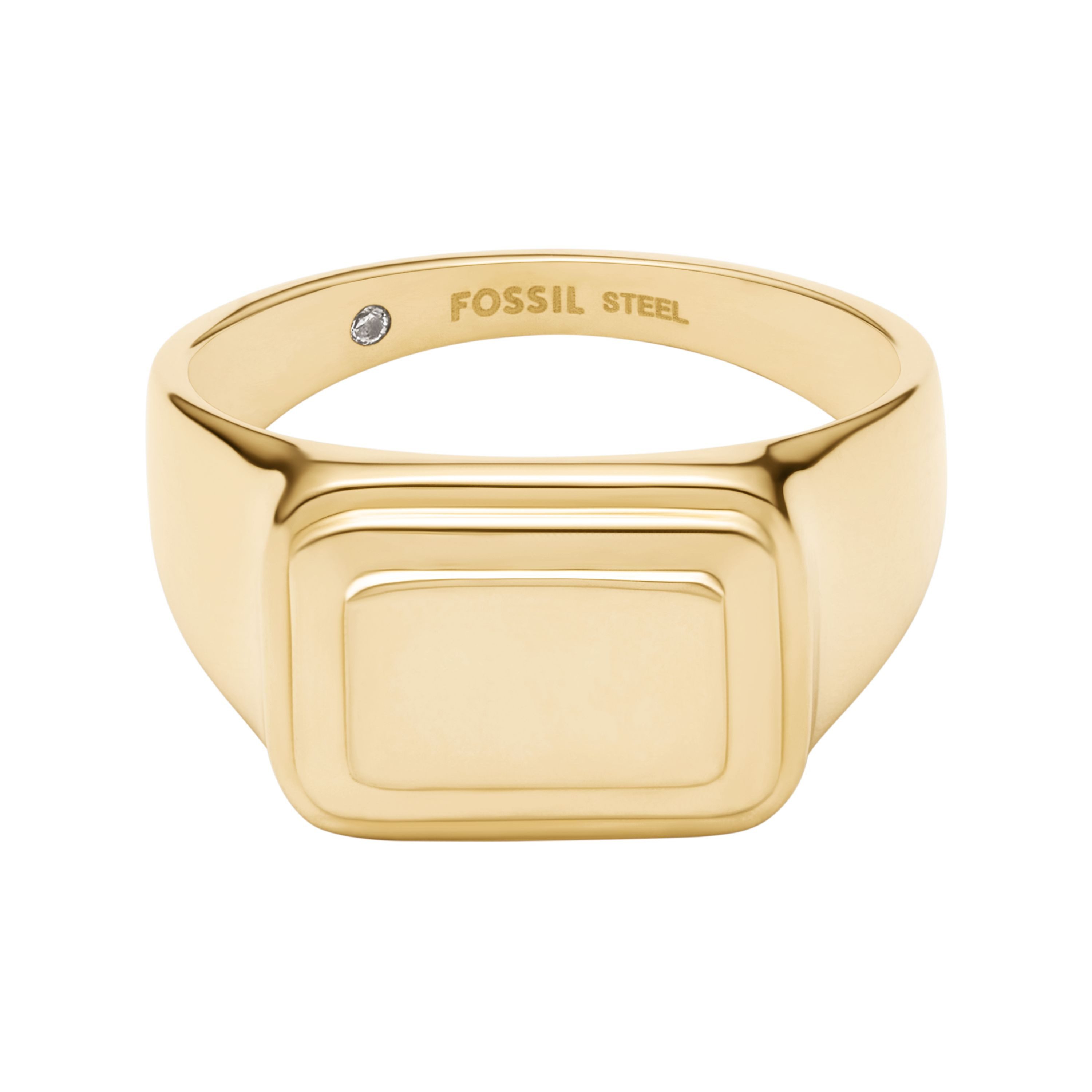 Fossil Fingerring Schmuck Geschenk Edelstahl RAQUEL