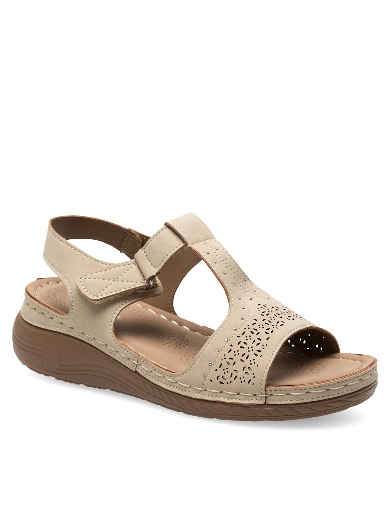 Clara Barson Sandalen WYL05010-15 Beige Sandale günstig online kaufen