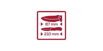 Gedore Red Taschenmesser R93250008 Taschenmesser Klingenlänge 87mm 2K-Griff