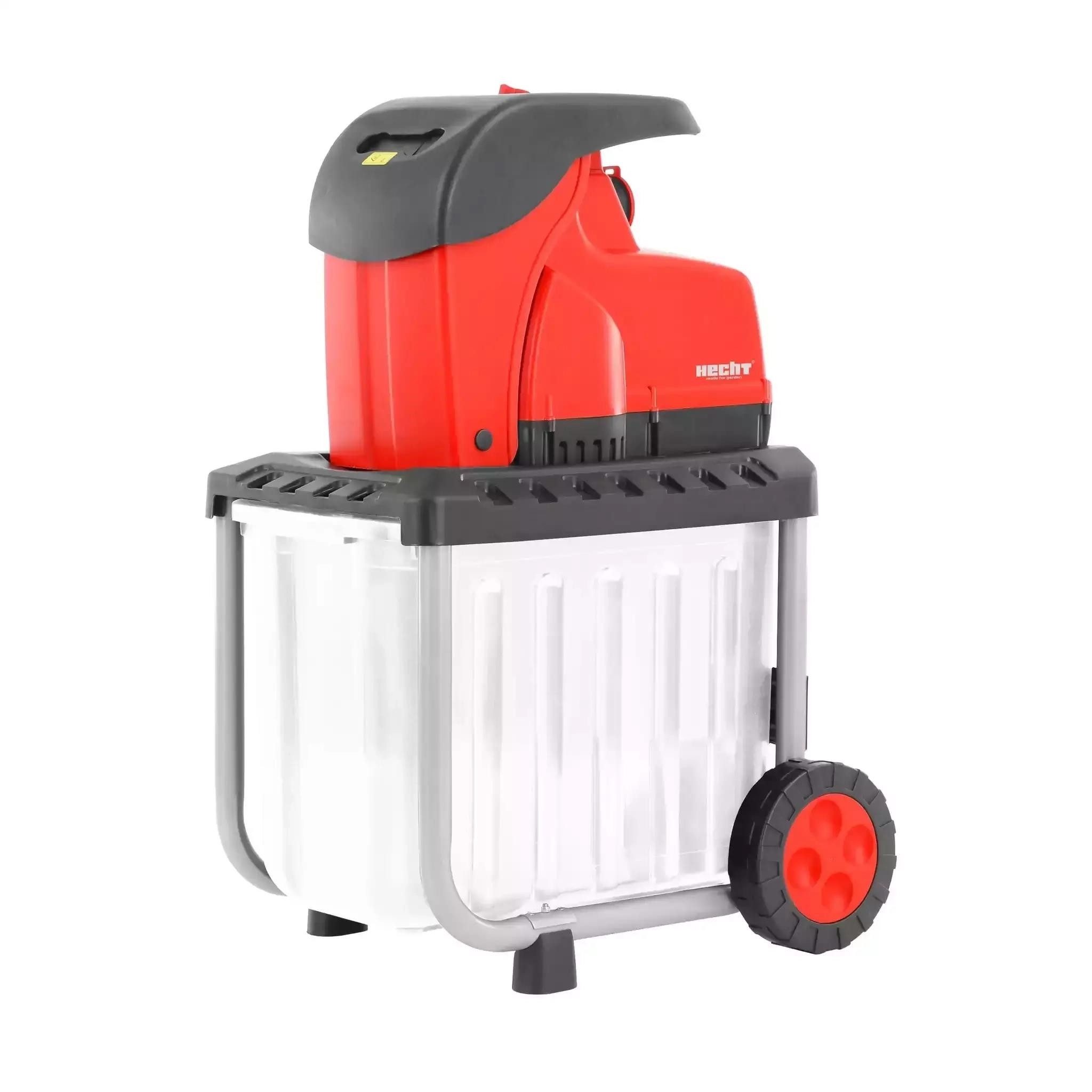 Hecht Messerhäcksler HECHT 6284 XL Elektrischer Gartenhäcksler 2800W, 60 l Behälter