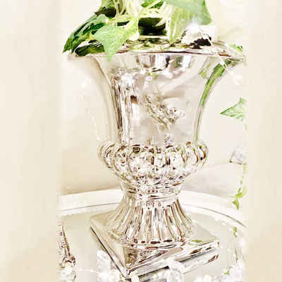 DRULINE Dekovase Keramik Vase Blumenvase Modern-Vintage Design