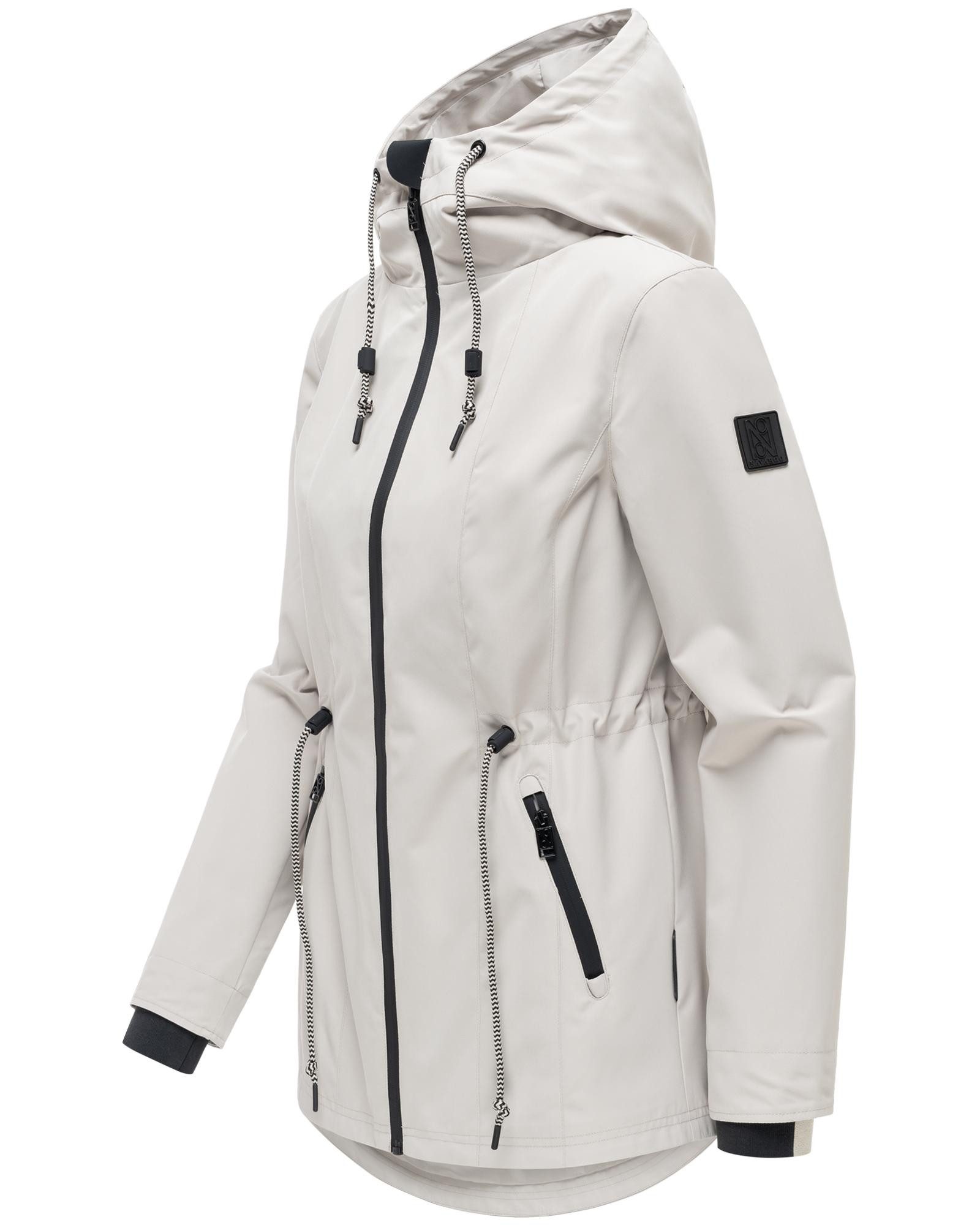 Navahoo Outdoorjacke Blumentanz 14 Übergangsjacke mit wasserdichtem Verschluss